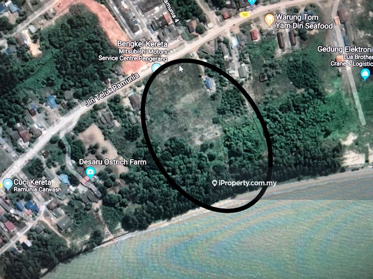 Teluk Ramunia, pengerang, Kota Tinggi Commercial Land for sale 