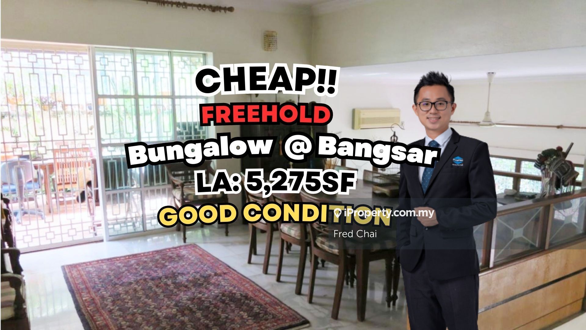 Kuala Lumpur, Bangsar Bungalow 5 bedrooms for sale