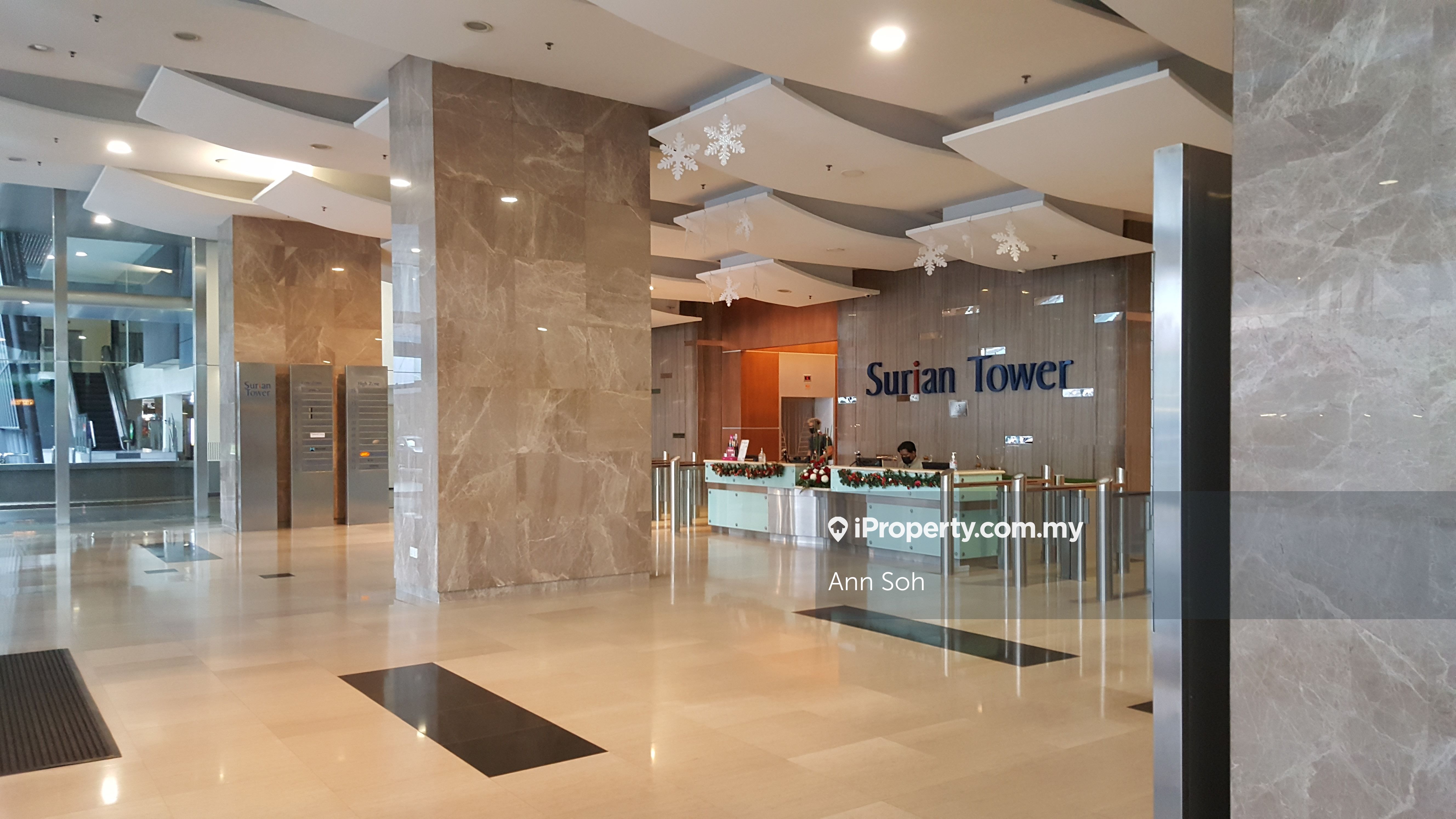 Surian Tower, Mutiara Damansara Office for rent | iProperty.com.my