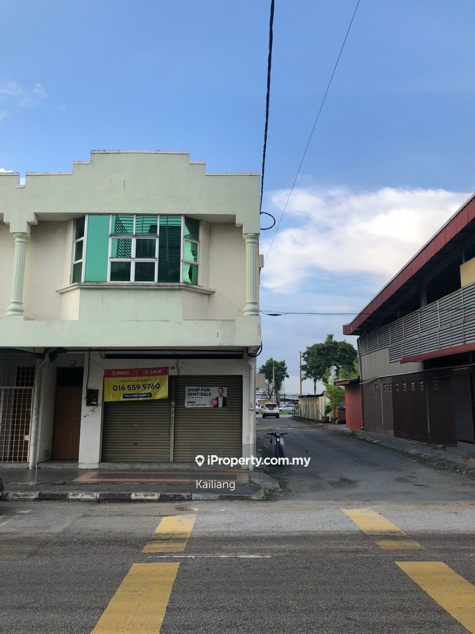 Bercham 2 Storey Shop End Lot For Rent, Bercham, Ipoh Shop for rent