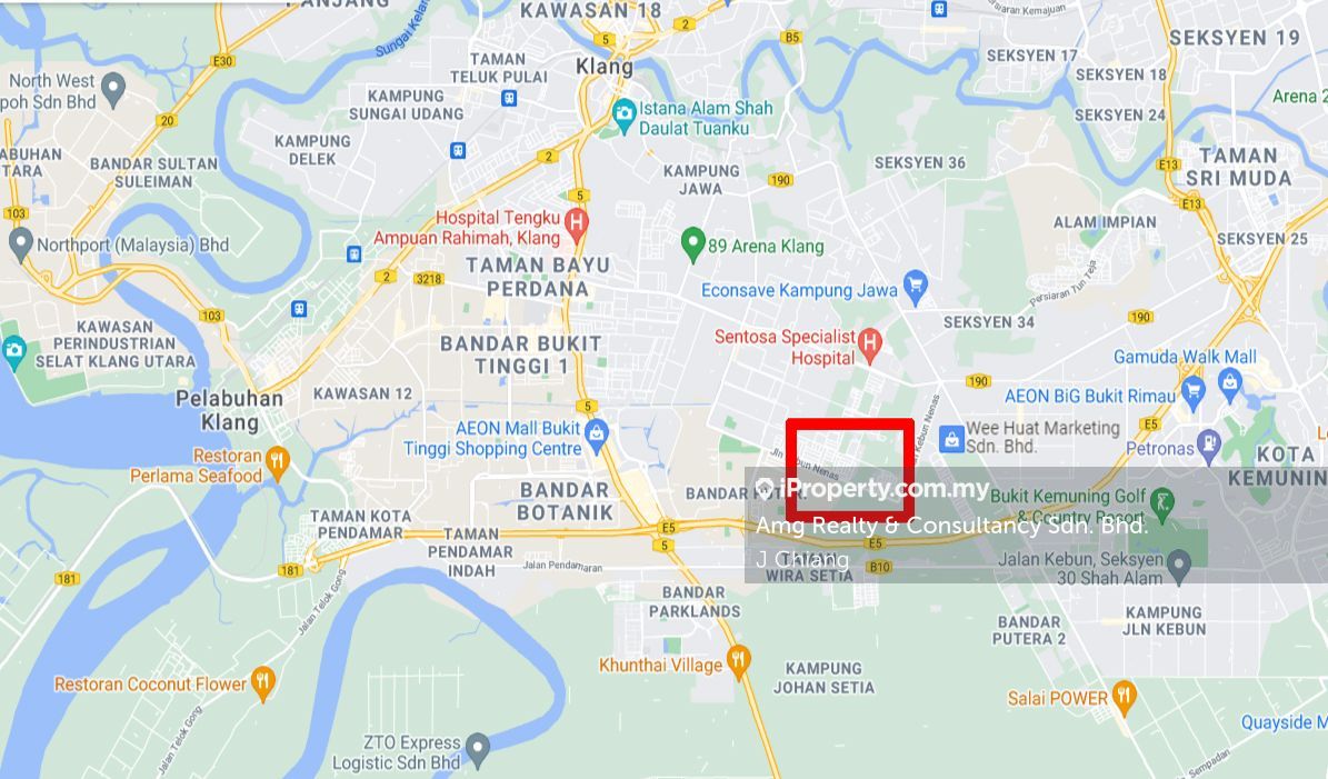 Taman Sentosa Klang Map Taman Sentosa, Bandar Puteri Klang, Klang Residential Land For Sale |  Iproperty.com.my