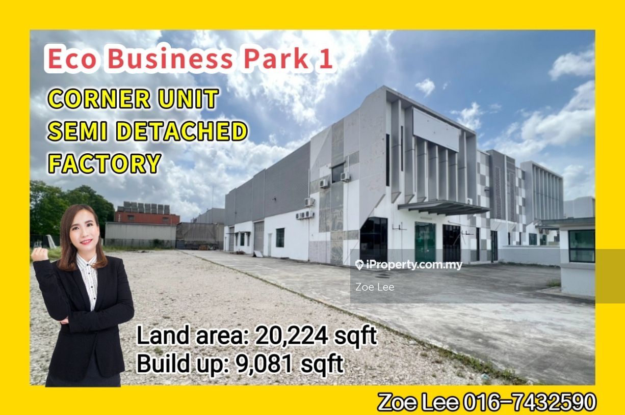 Eco Business Park 1, Eco Business Park 1, Tebrau Corner lot Semi- D ...