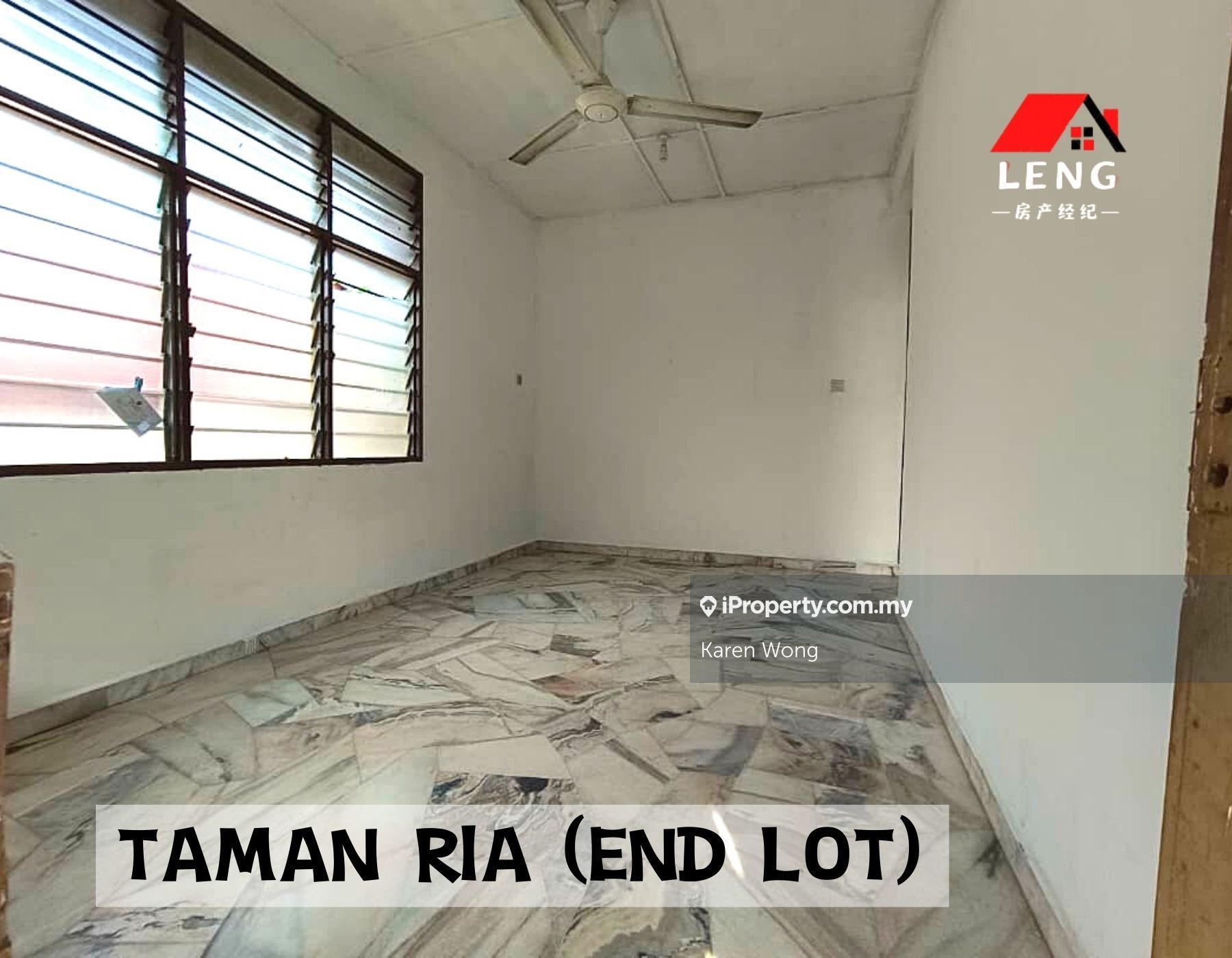 END LOT with LAND TAMAN RIA, Sungai Petani End lot 1sty Terrace/Link