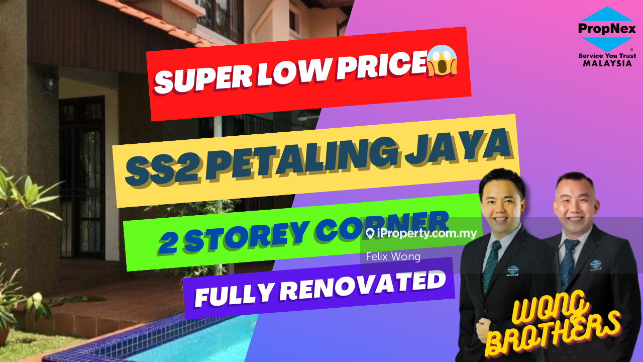 Petaling Jaya, Damansara, SS2, Kelana Jaya, SS2 for sale RM1890000