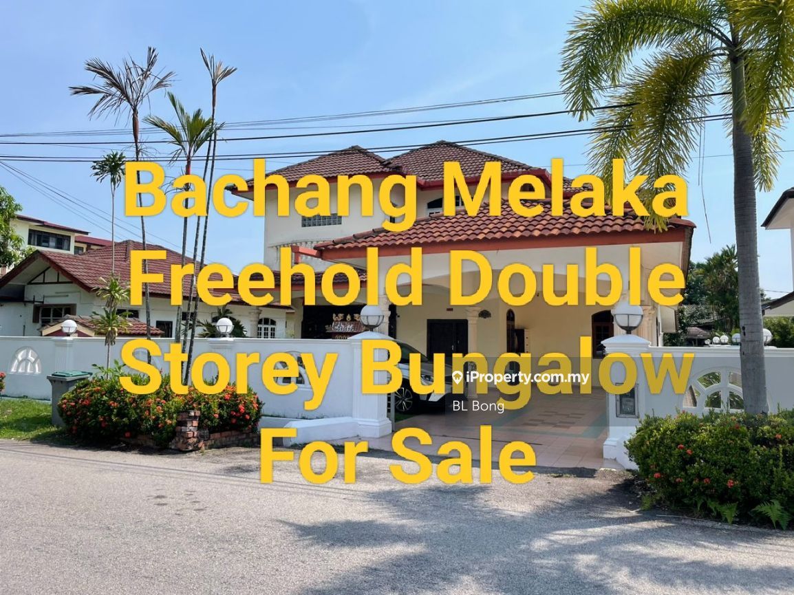 Bachang Melaka Freehold Double Storey Bungalow For Sale