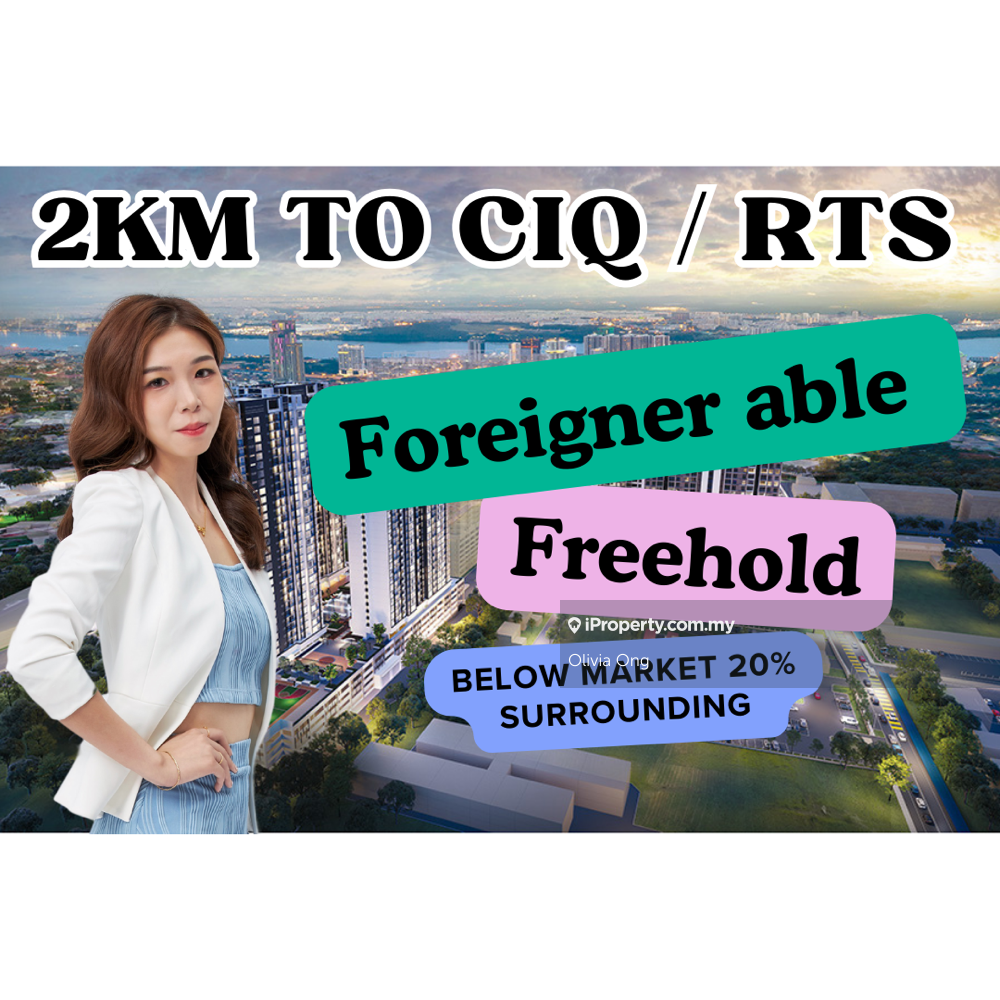 Trellis Residences Serviced Residence 2 bedrooms for sale in Johor