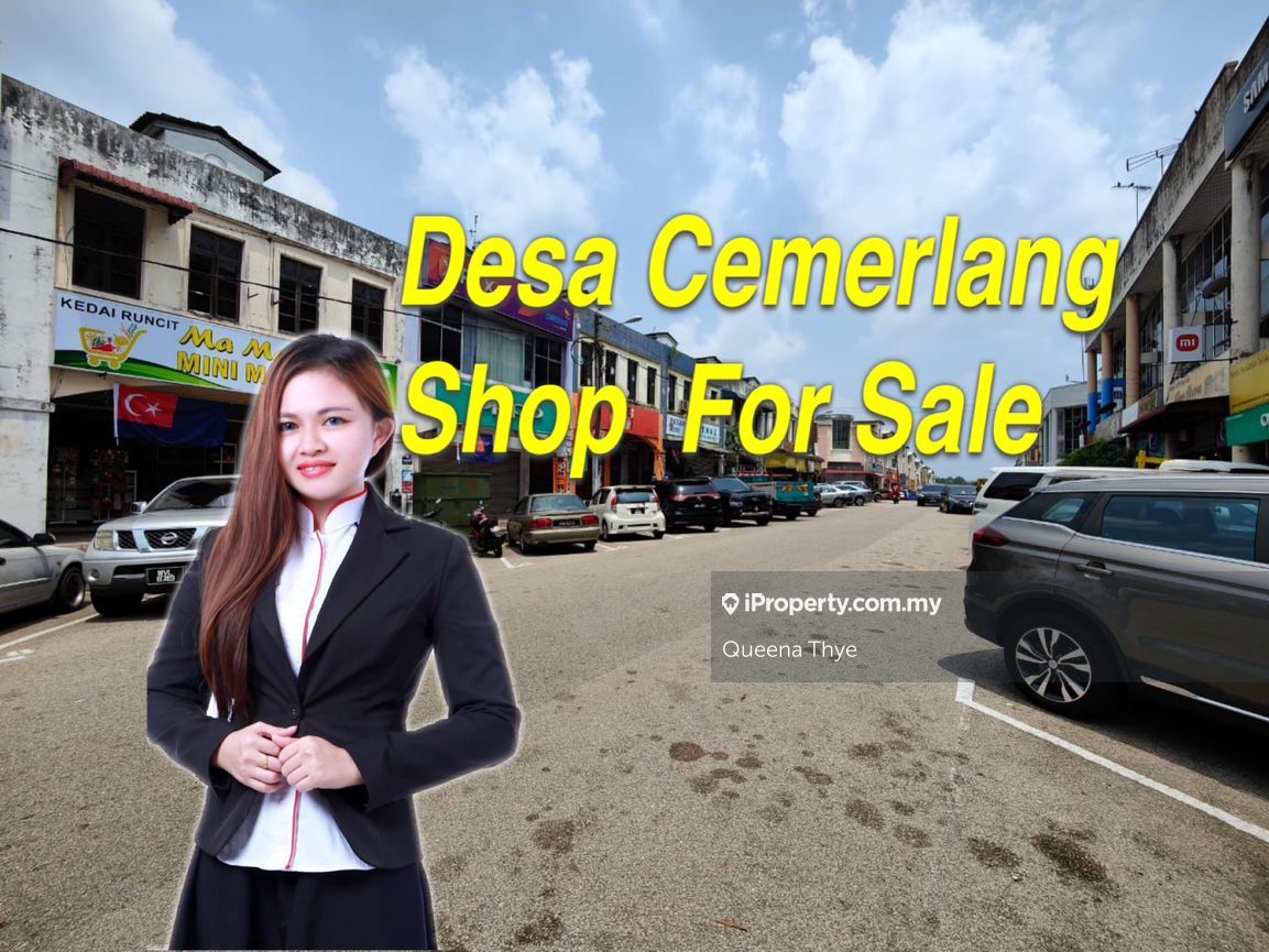 Desa Cemerlang Shop For Sale, Desa Cemerlang, Johor Bahru for sale