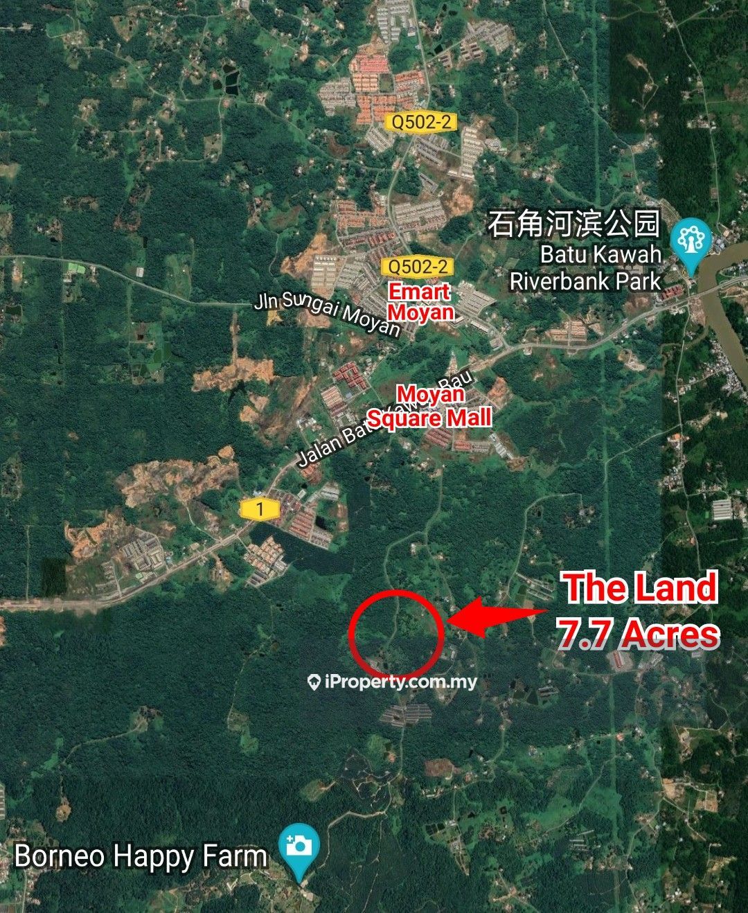 Batu Kawa Kuching Map Batu Kawa Property For Sale Agricultural Land Kuching, Sarawak |  Iproperty.com.my