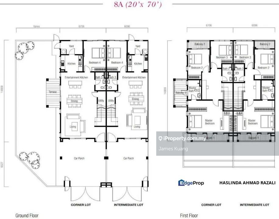 Merrydale Eco Majestic , Semenyih 2-sty Terrace/Link House 4 bedrooms ...