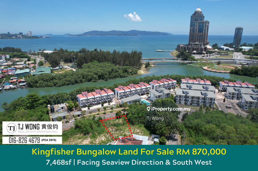Kingfisher Bungalow Land 7468sf, Kota Kinabalu for sale RM870000