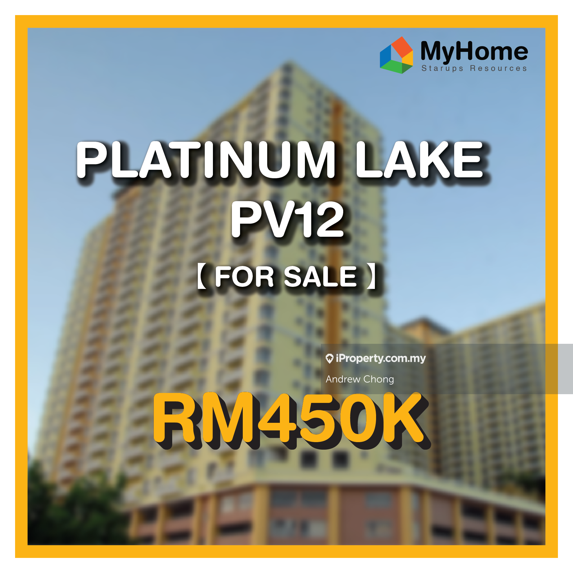 Platinum Lake Pv 12 Condominium 3 Bedrooms For Sale In Setapak Kuala Lumpur Iproperty Com My