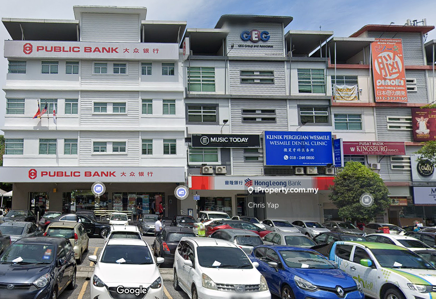 FULLY TENANTED Freehold Bukit Jalil The Link 4sty with LIFT Face