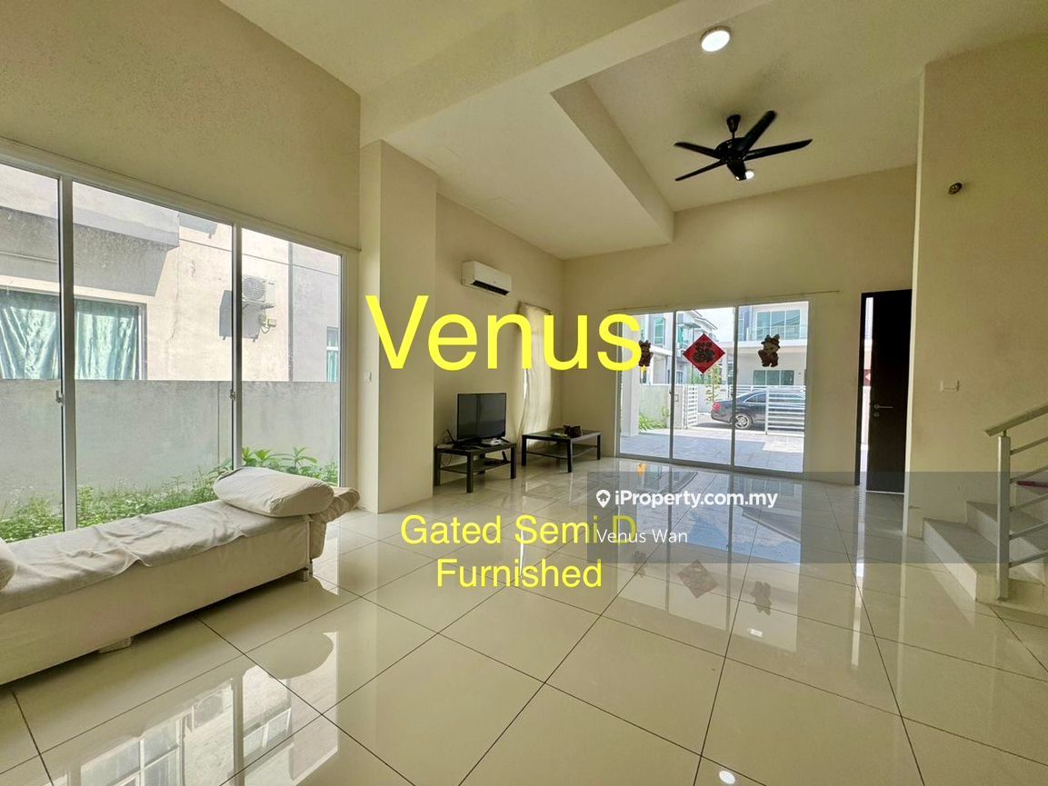 Furnish Gated Semi D Villa Raintree Park Residence, Simpang Ampat for