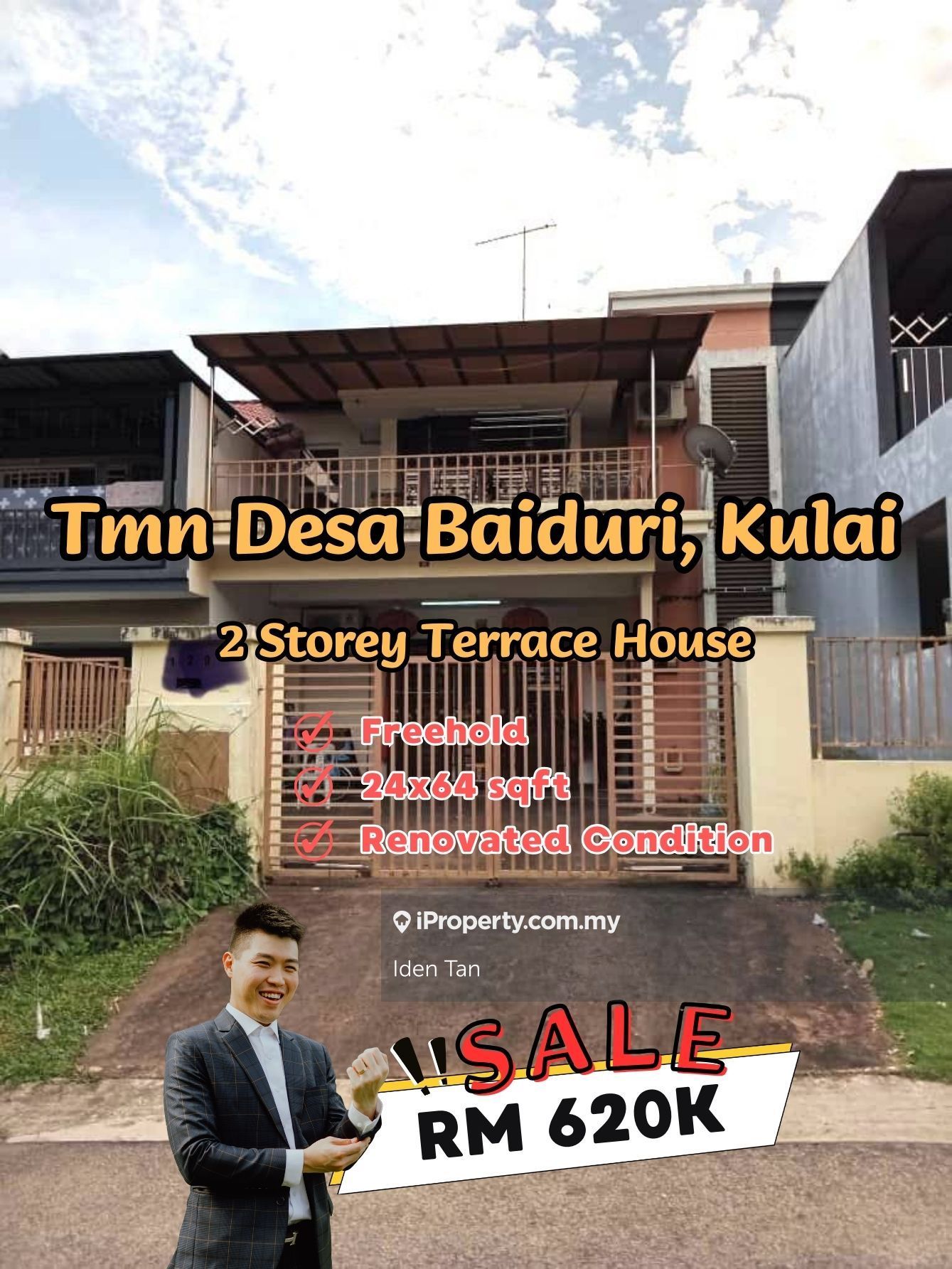 Taman Desa Baiduri, Taman Putri Kulai,Bandar Putra, Kulai for sale