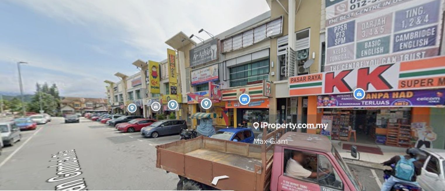 Batu Caves Taman Gombak Ria Shop For RENT, Taman Gombak Ria, Batu Caves