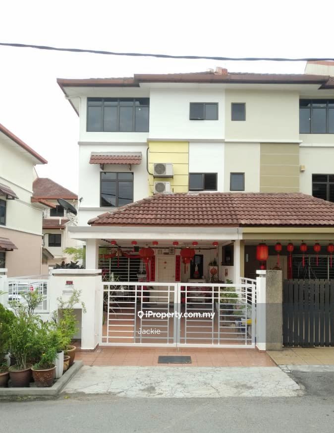 Taman Bukit Segar, Cheras, Cheras End lot 3sty Terrace/Link House 4