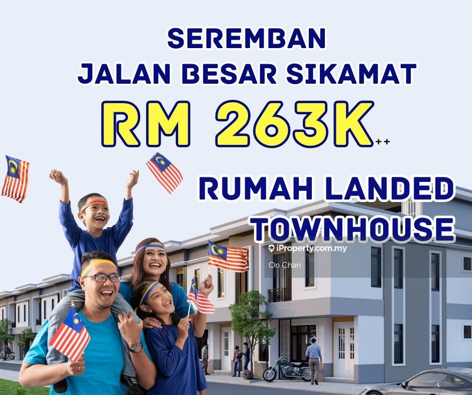 SIKAMAT, Sikamat Intermediate Townhouse 3+1 bedrooms for sale