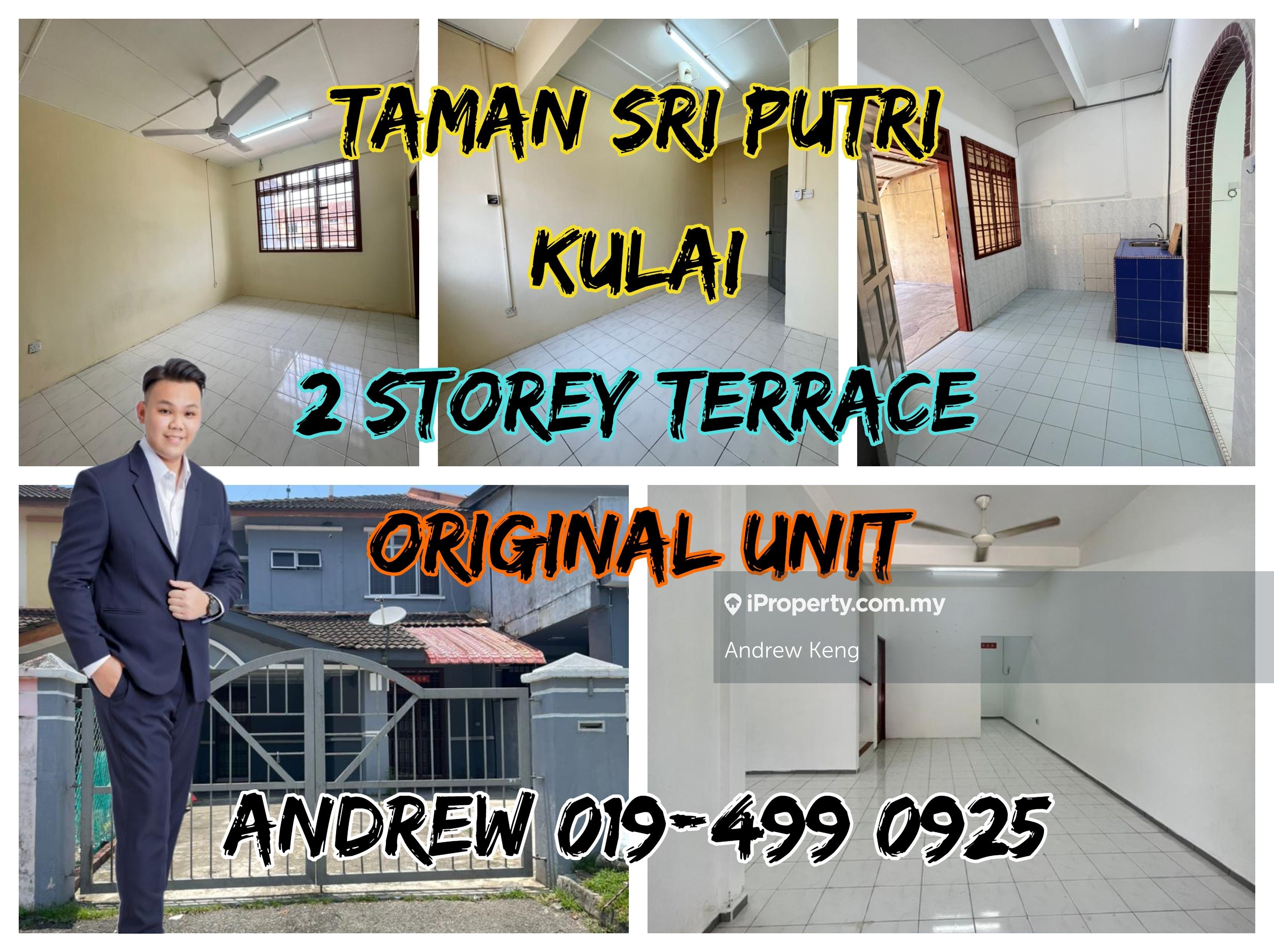 Taman Sri Putri Kulai, Kulai Intermediate 2sty Terrace/Link House 5 bedrooms for sale
