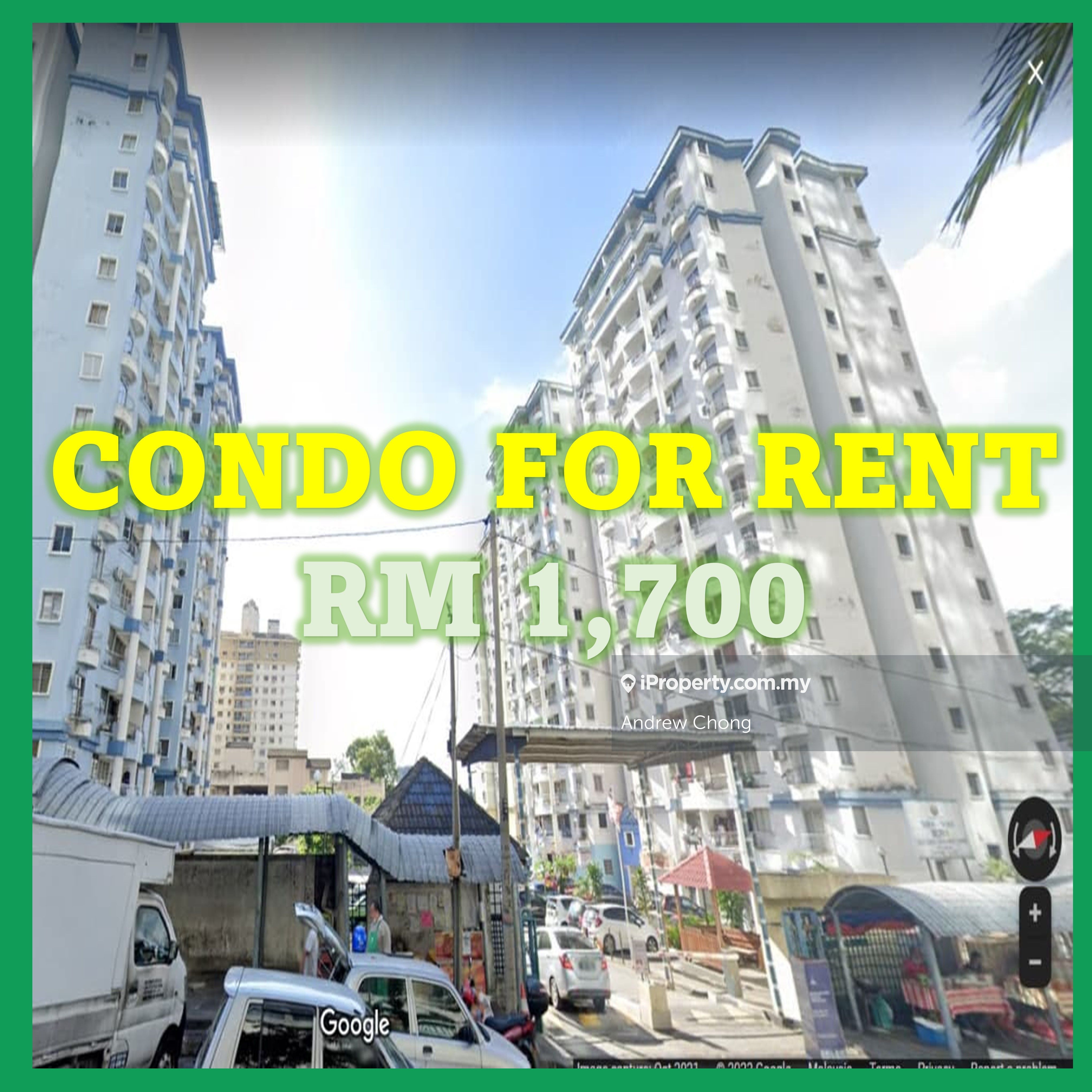 Vista Angkasa Apartment 3 bedrooms for rent in Pantai, Kuala Lumpur