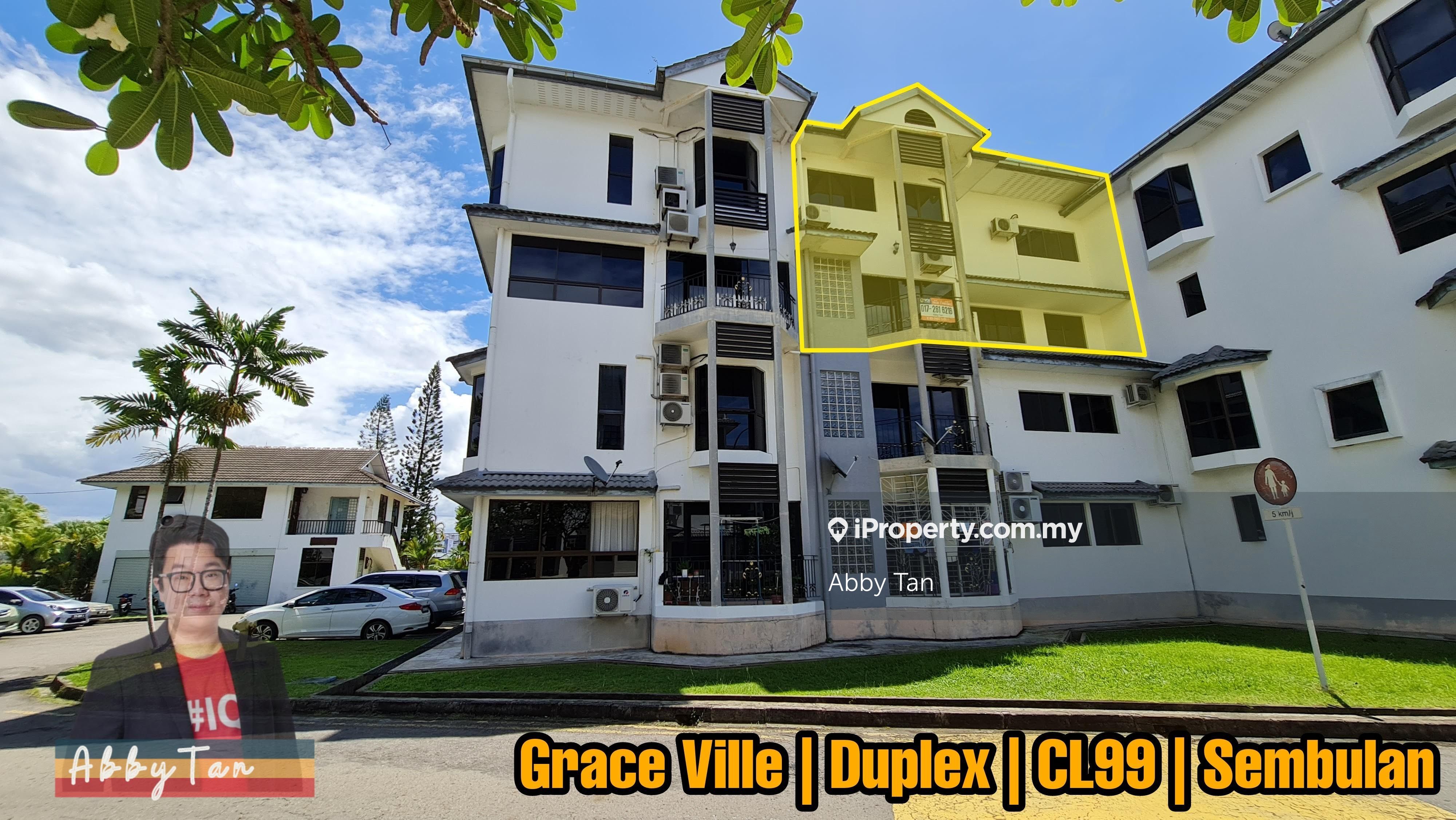 Grace Ville Duplex Condominium 3+1 bedrooms for rent in Kota Kinabalu