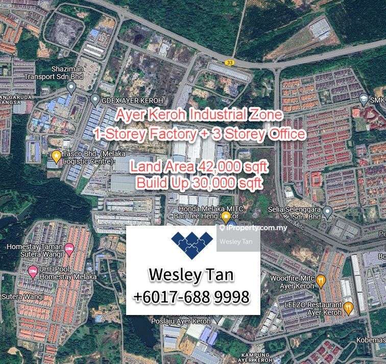 Ayer Keroh Industrial Zone, Ayer Keroh Factory For Sale, Ayer Keroh