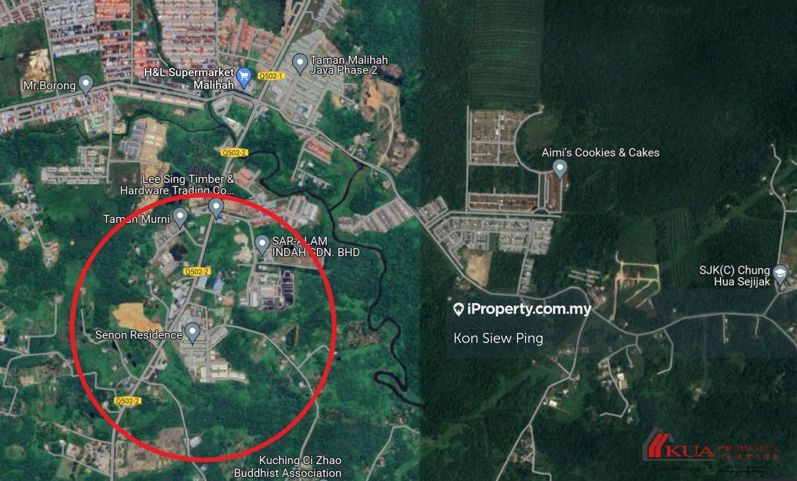 First Lot Land For Sale! Located at Batu KawaMatang, Jalan Batu Kawa