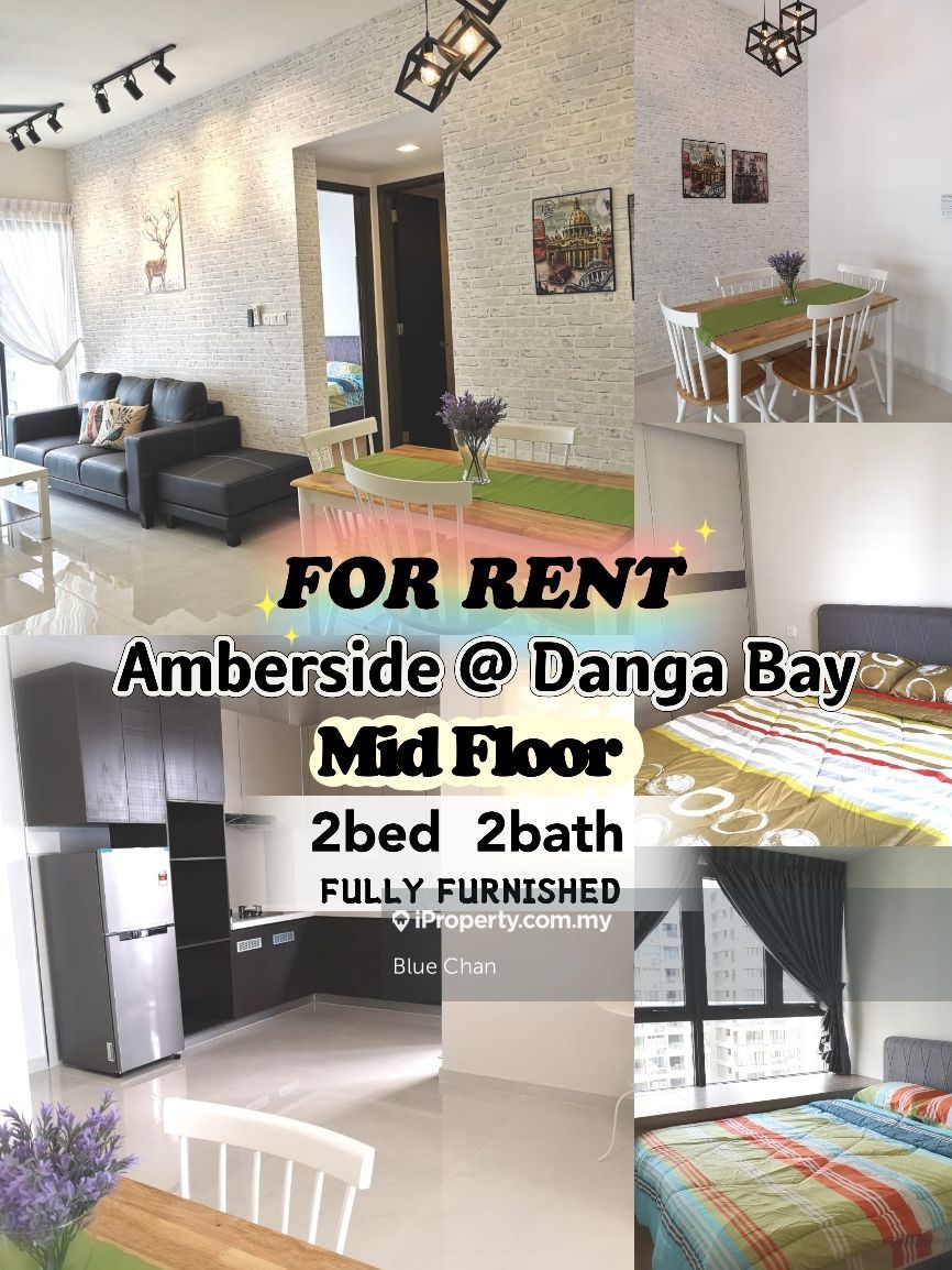 Amberside Country Garden Danga Bay Condominium Bedrooms For Rent In