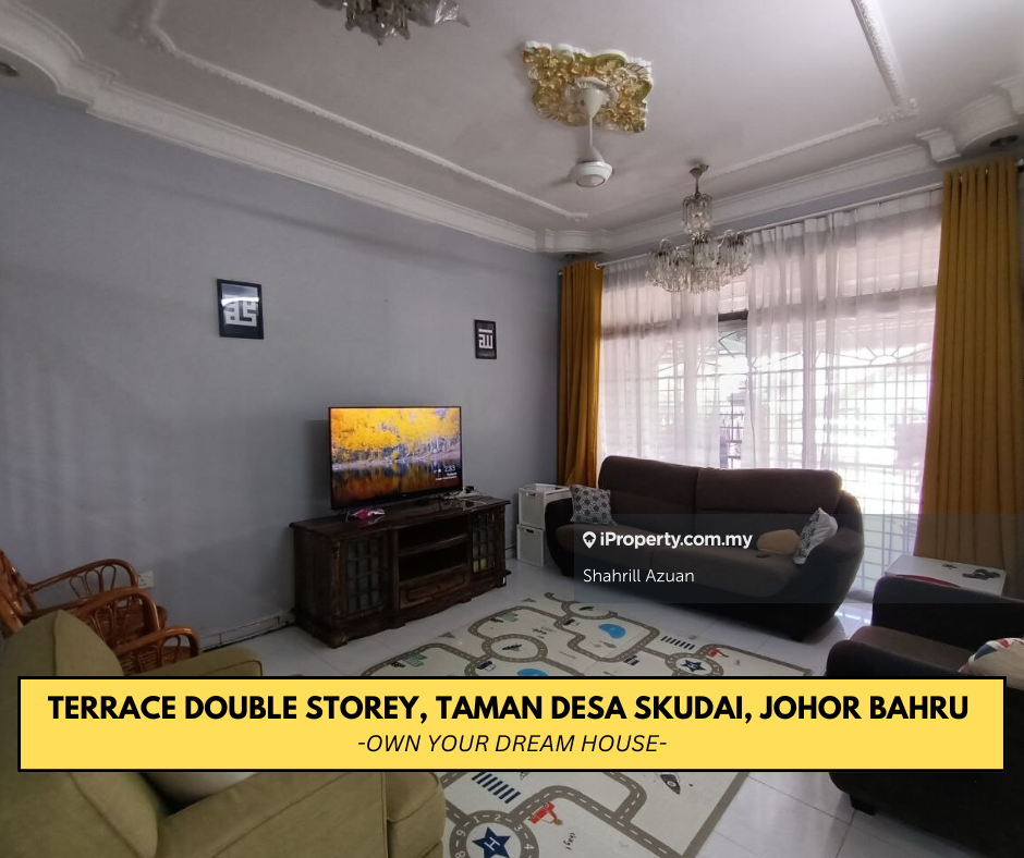 Double Storey Terrace, Taman Desa Skudai, Skudai 2-sty Terrace/Link ...