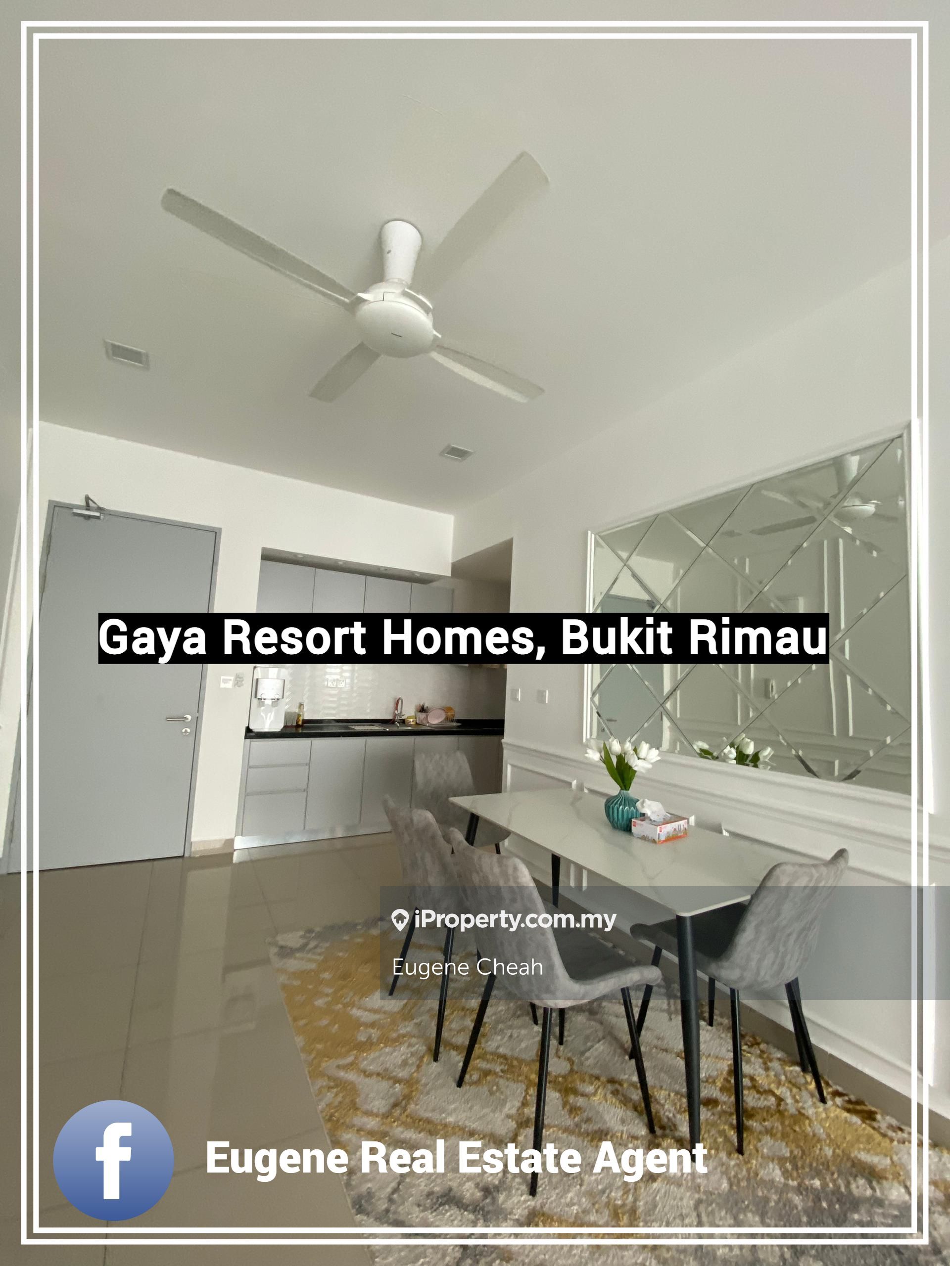 Gaya Resort Homes Serviced Residence 3 bedrooms for rent in Shah Alam
