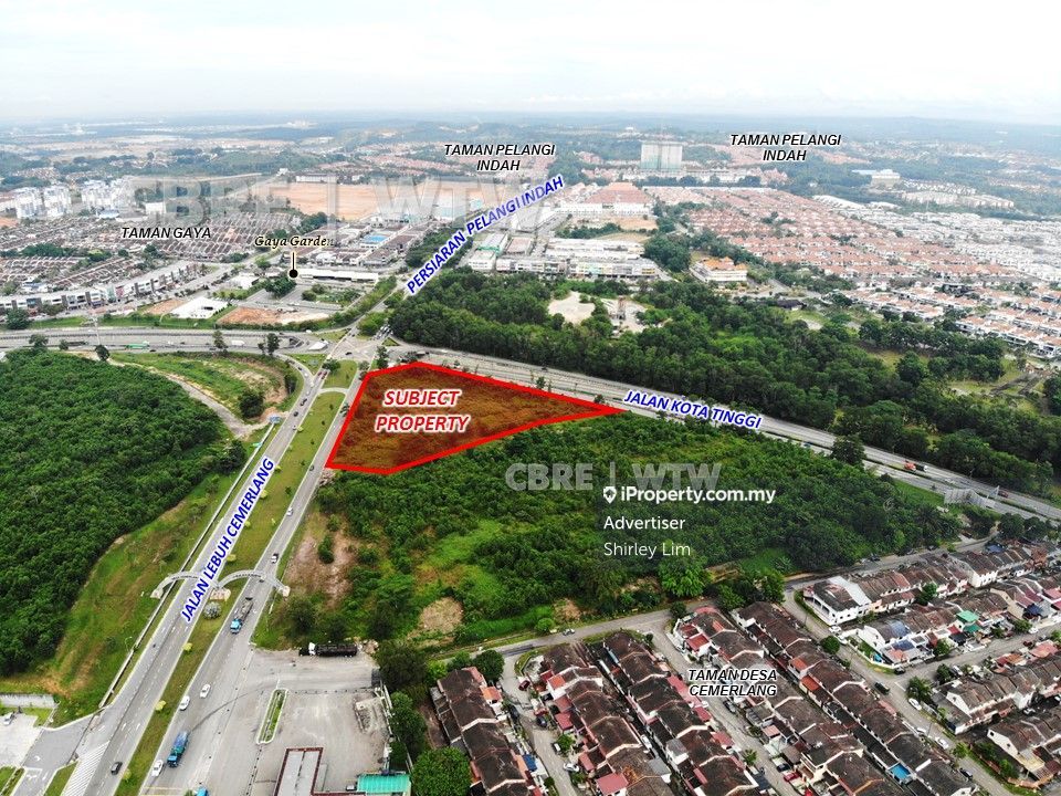 Freehold Commercial Land, Along Lebuh Cemerlang, Taman Gaya, Johor