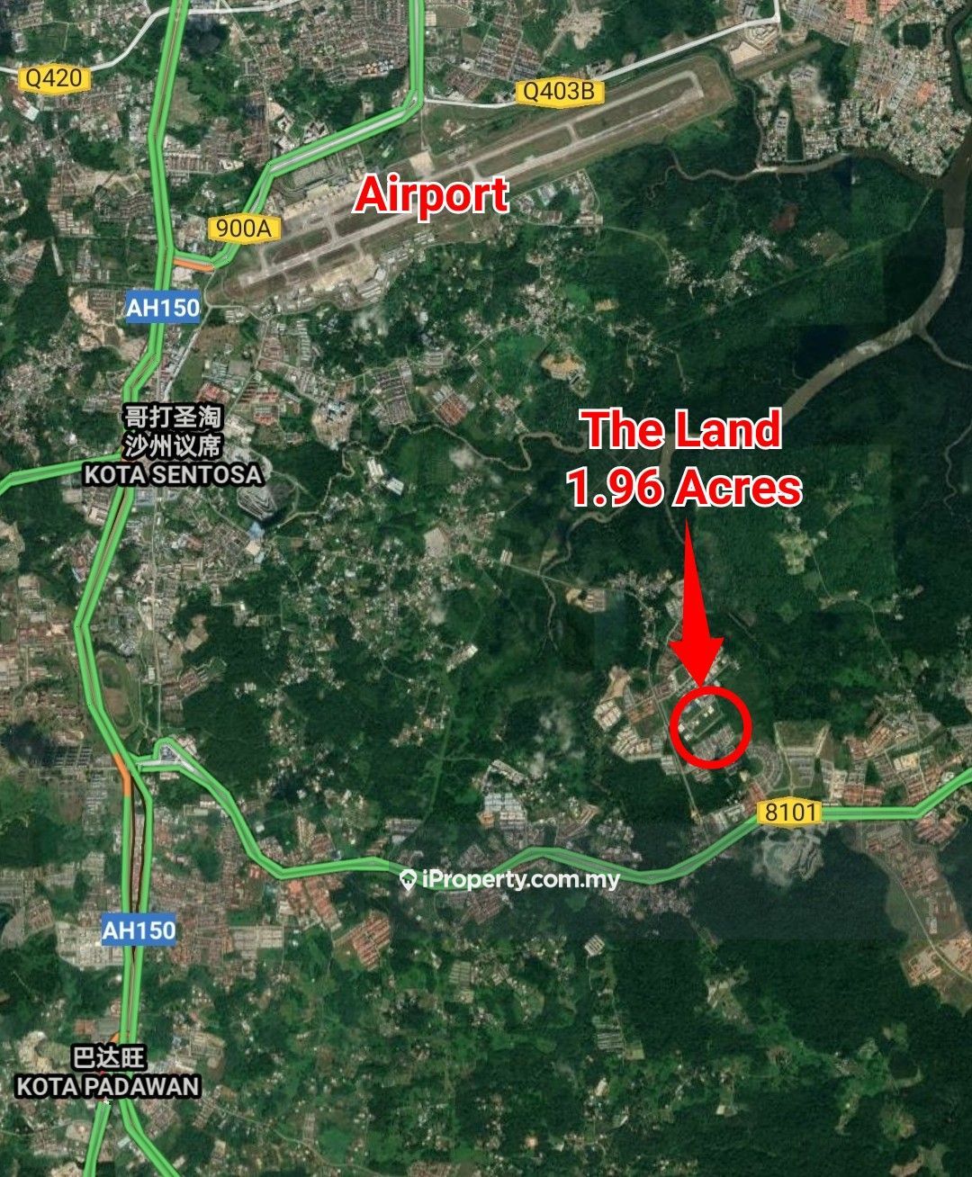 2 Acres Land (RENT) at Stakan 7 mile Muara Tuang Kuching, Kuching
