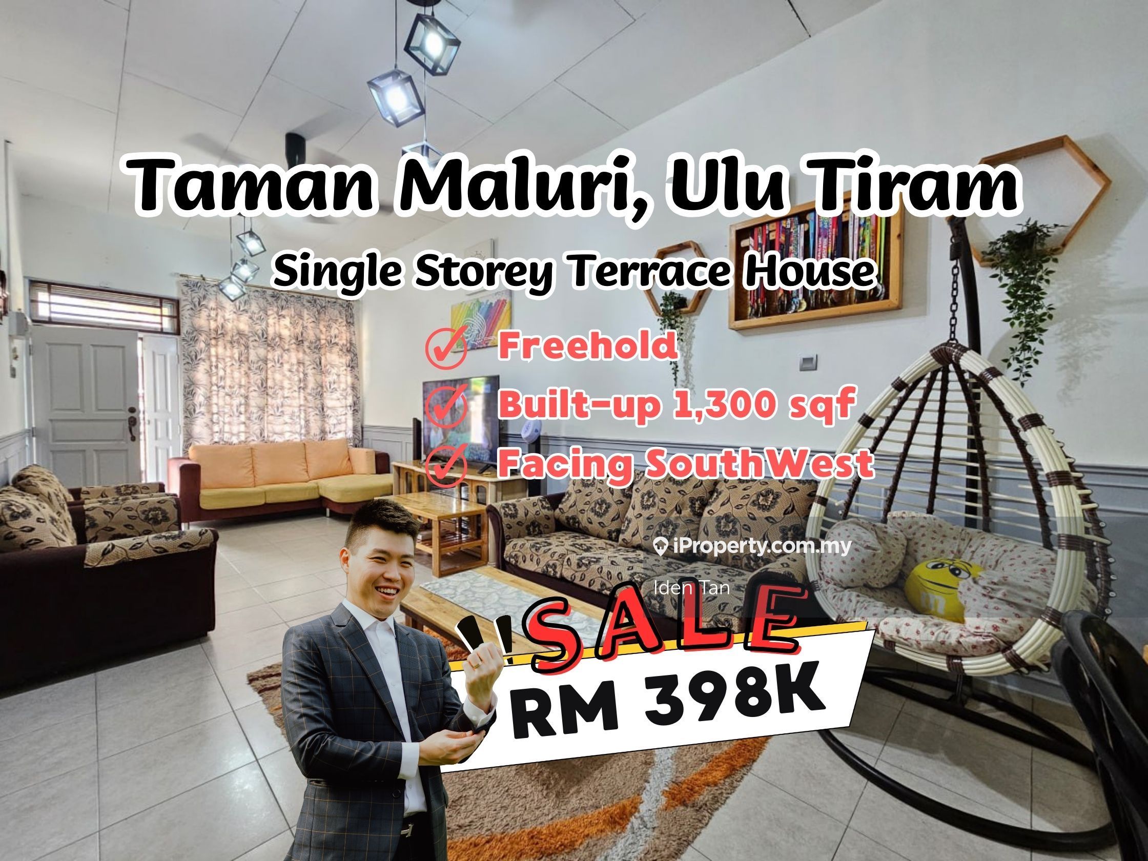 Taman Maluri, Bukit Tiram, Taman Nora, Ulu Tiram, Ulu Tiram for sale