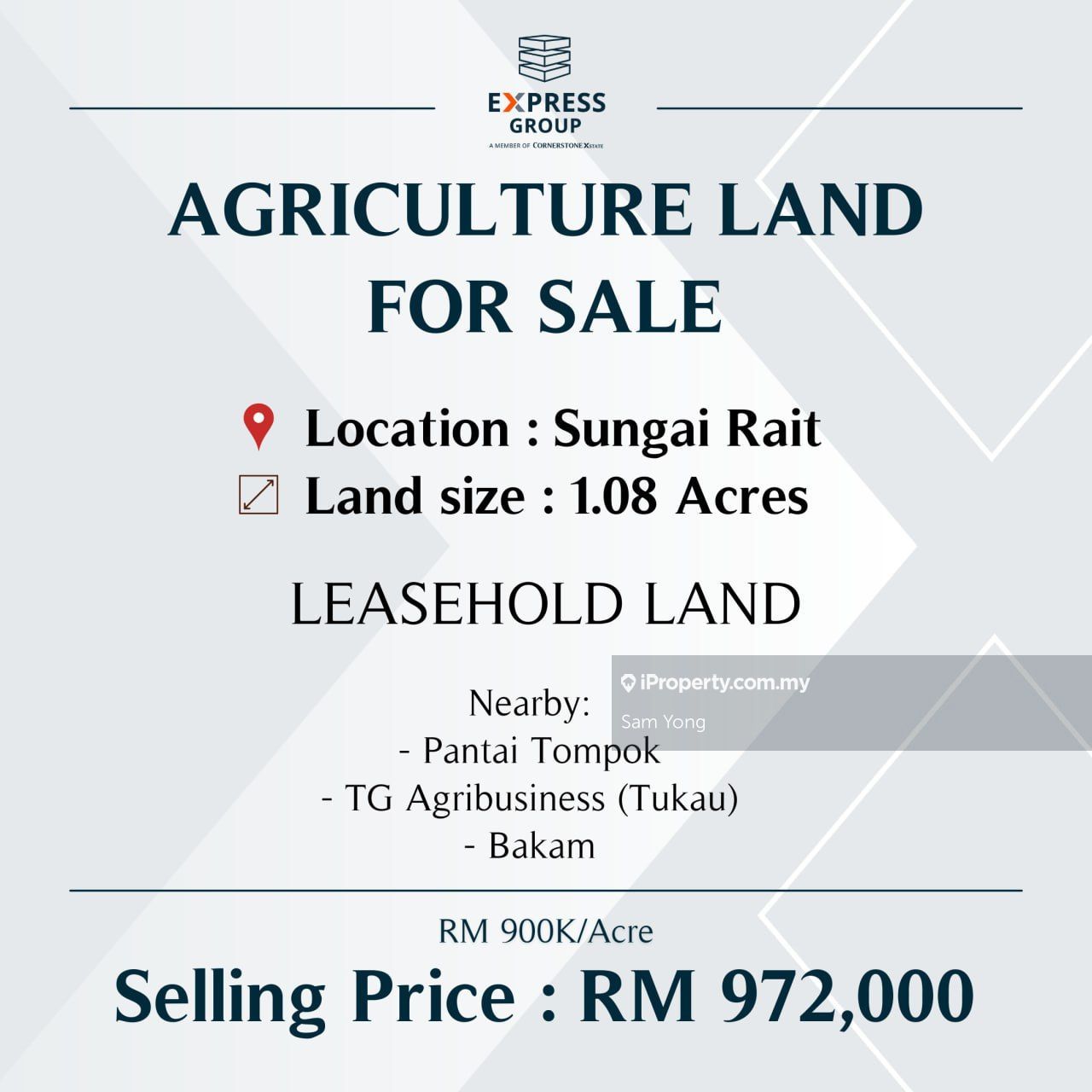 Agriculture Land at Sungai Rait, Miri for sale RM972000 iProperty