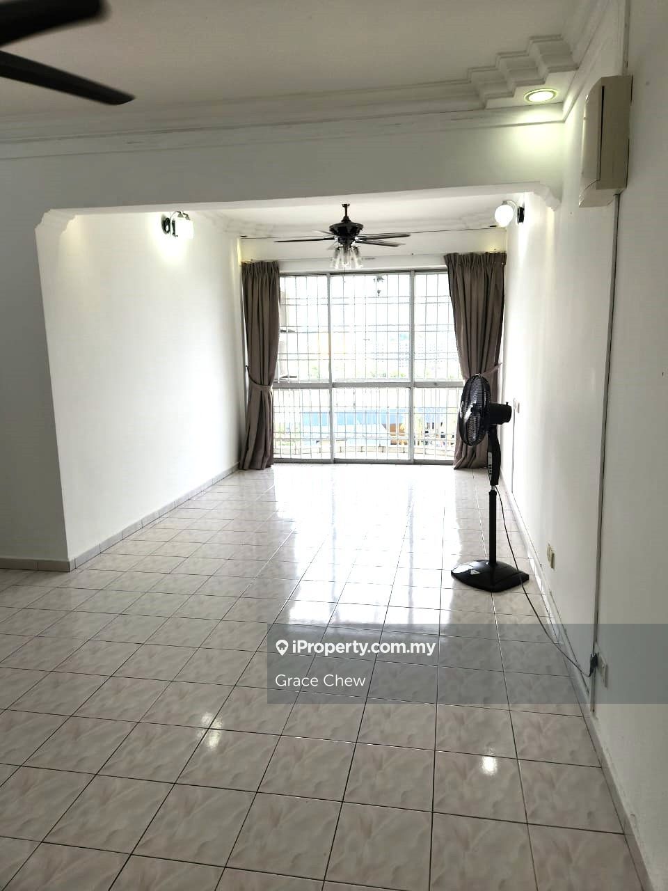 3 Bedrooms at Putri Ria Apartment, Megah Ria for sale