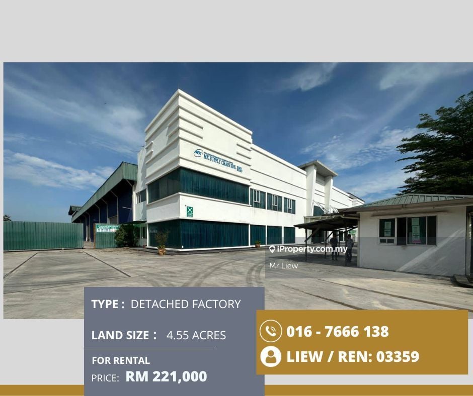 Pasir Gudang@Detached Factory, Pasir Gudang for rent - RM221000 ...