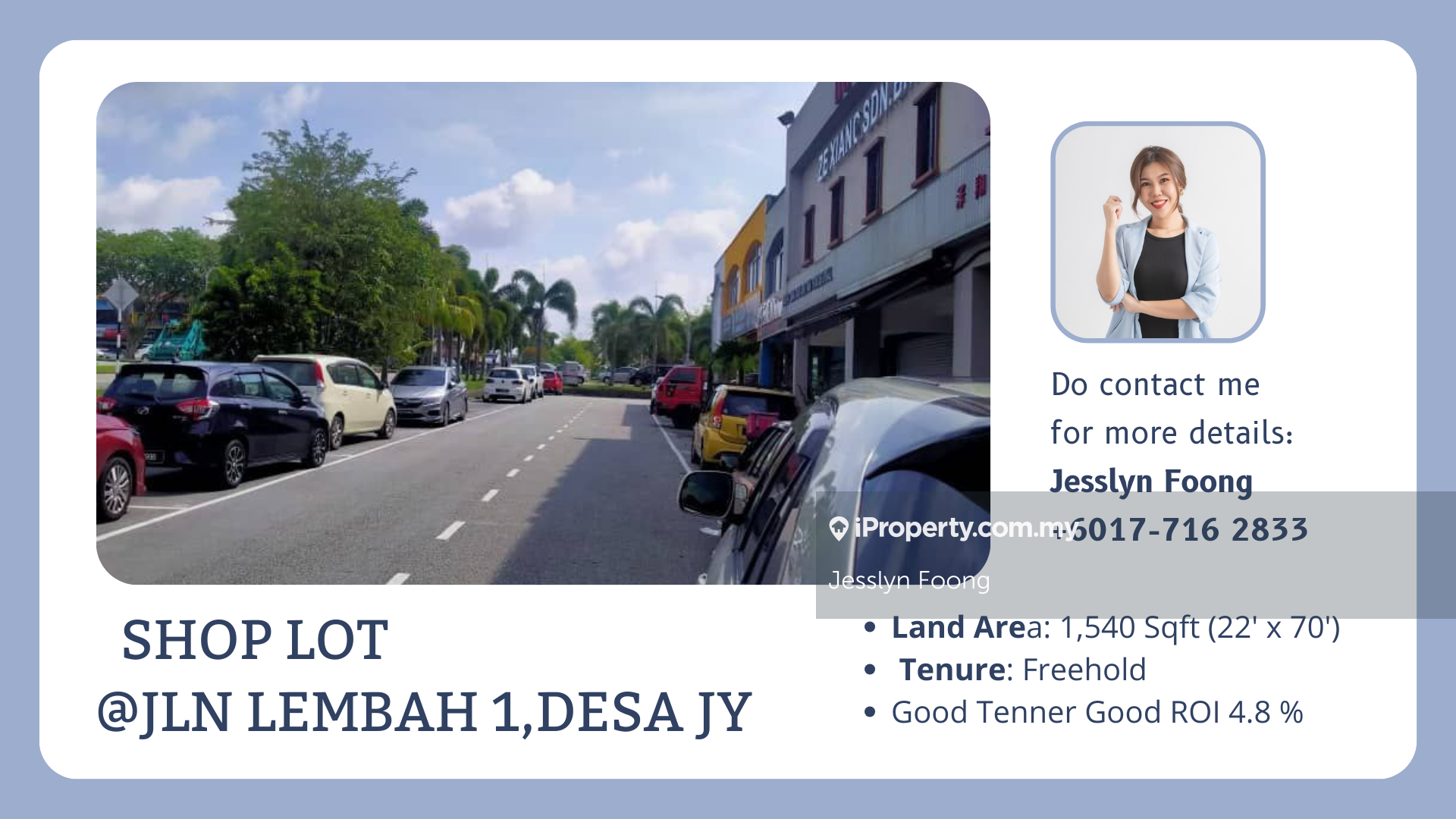 Jalan Lembah 1, Desa Jaya Johor Bahru Shop Lot For Sale, Jalan Lembah 1