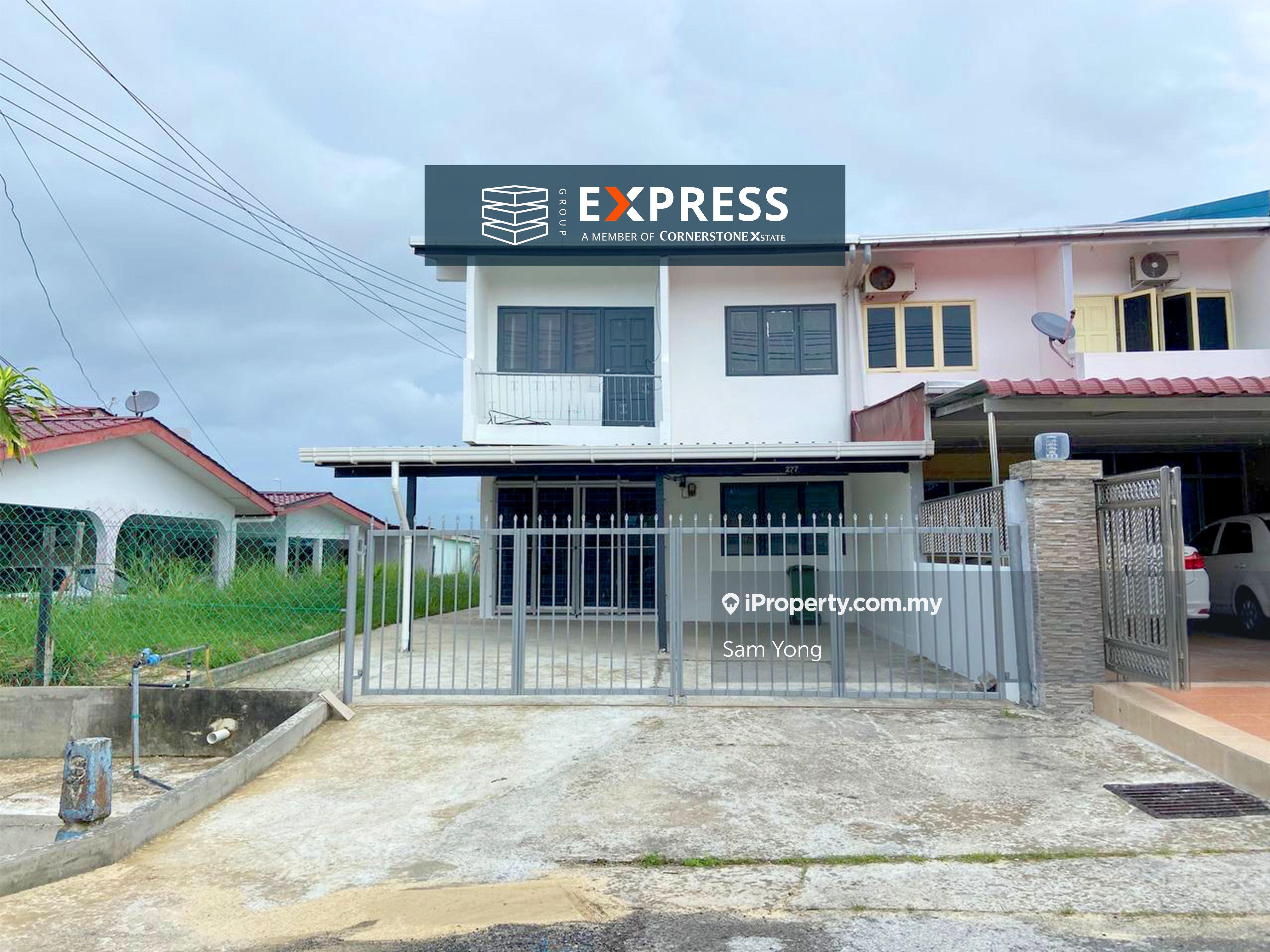 Double Storey Terrace Corner House at Hilltop, Miri for sale RM468000