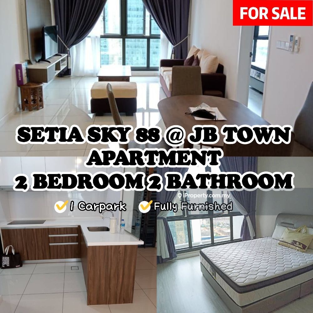 Setia Sky 88 Serviced Residence 2 Bedrooms For Sale In Johor Bahru ...