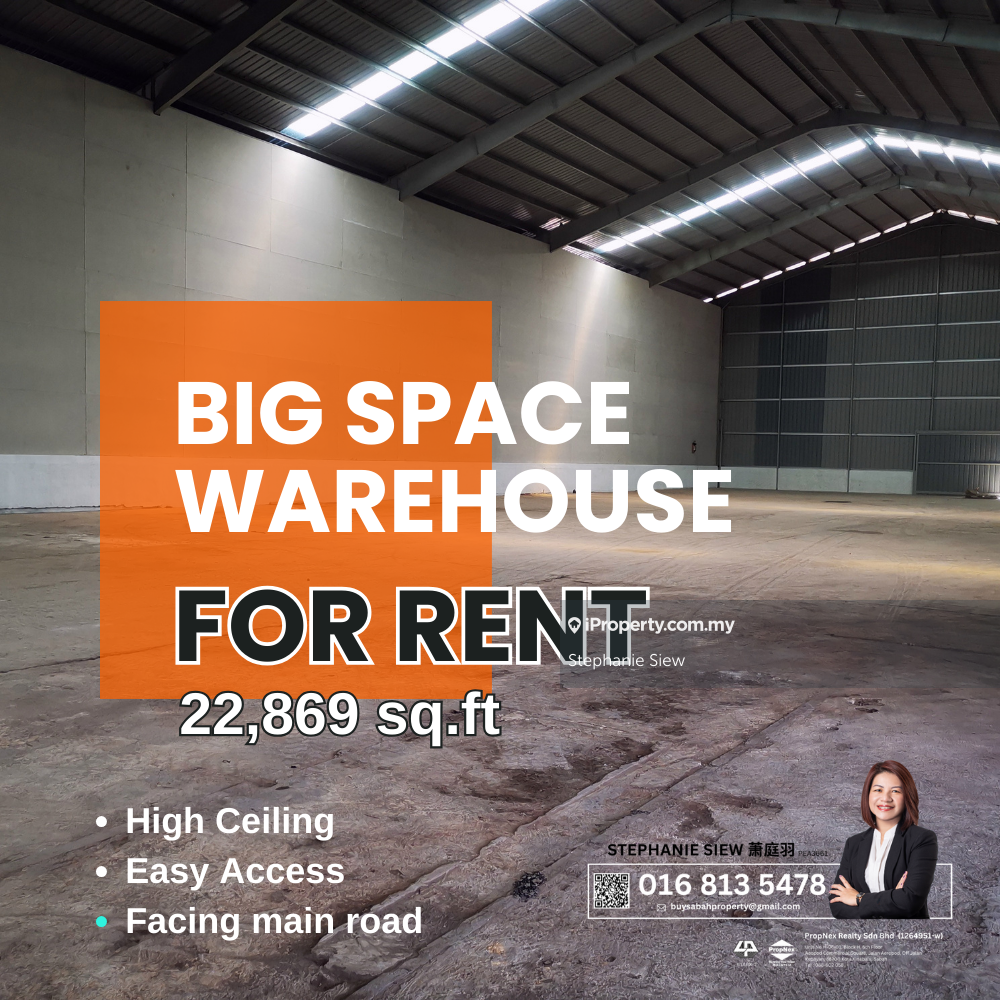 Inanam warehouse, Inanam, Kota Kinabalu for rent RM34000 iProperty