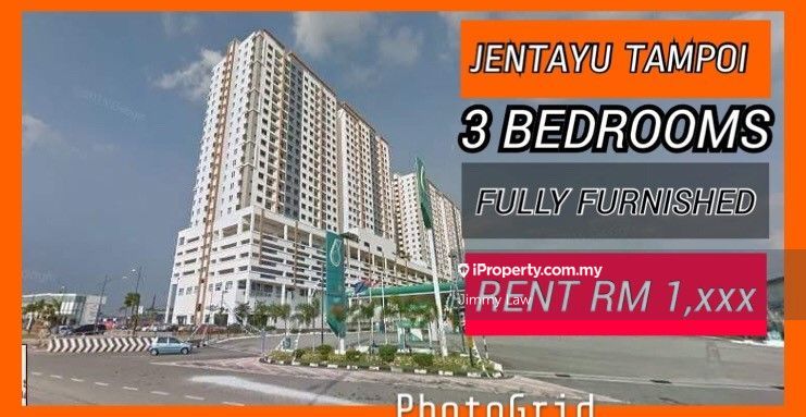 Jentayu Residensi Tampoi Intermediate Serviced Residence 3 Bedrooms For Rent In Johor Bahru Johor Iproperty Com My