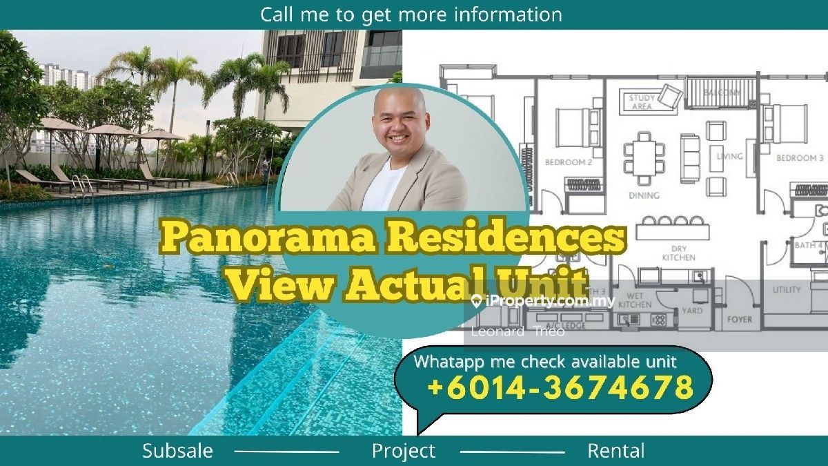 Panorama Residences Condominium 2 bedrooms for sale in Petaling Jaya