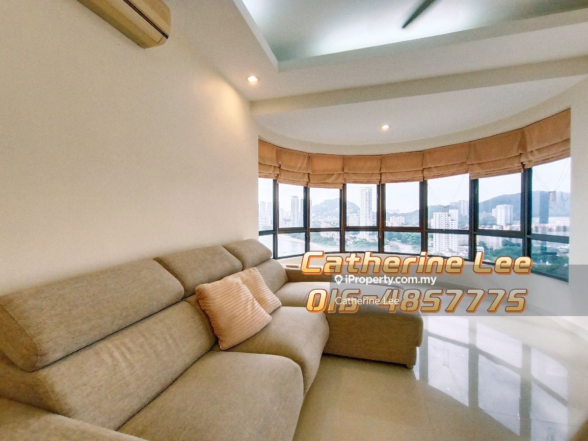 Twin Towers Condominium 2+1 bedrooms for rent in Tanjung Bungah, Penang