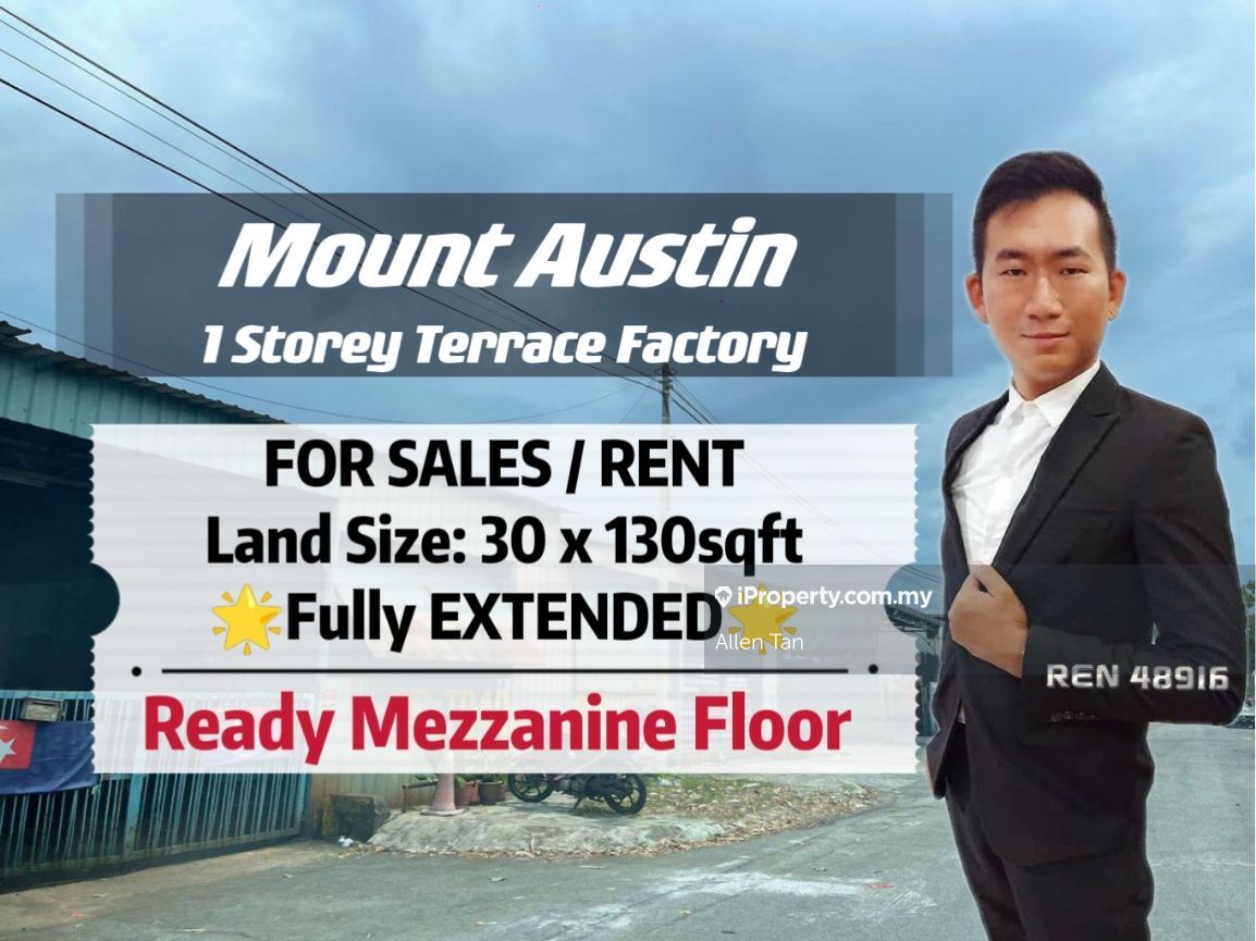Mount Austin, Tebrau Intermediate Link factory for sale