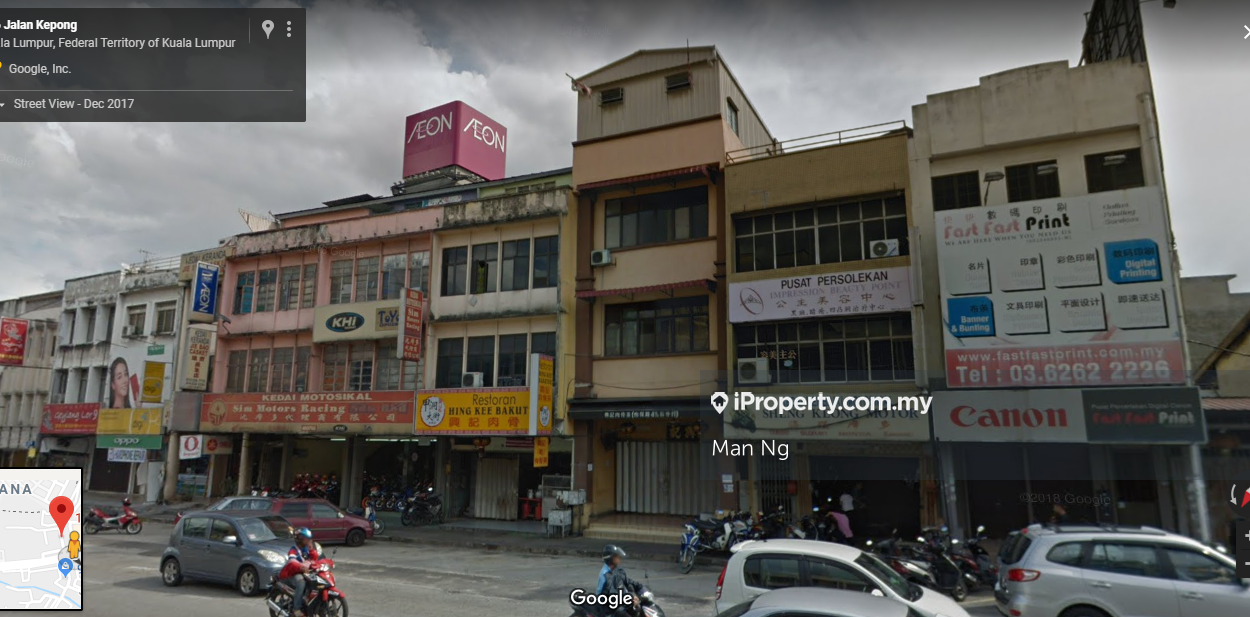 Kepong Jalan Besar Kepong, Kepong Shop for rent