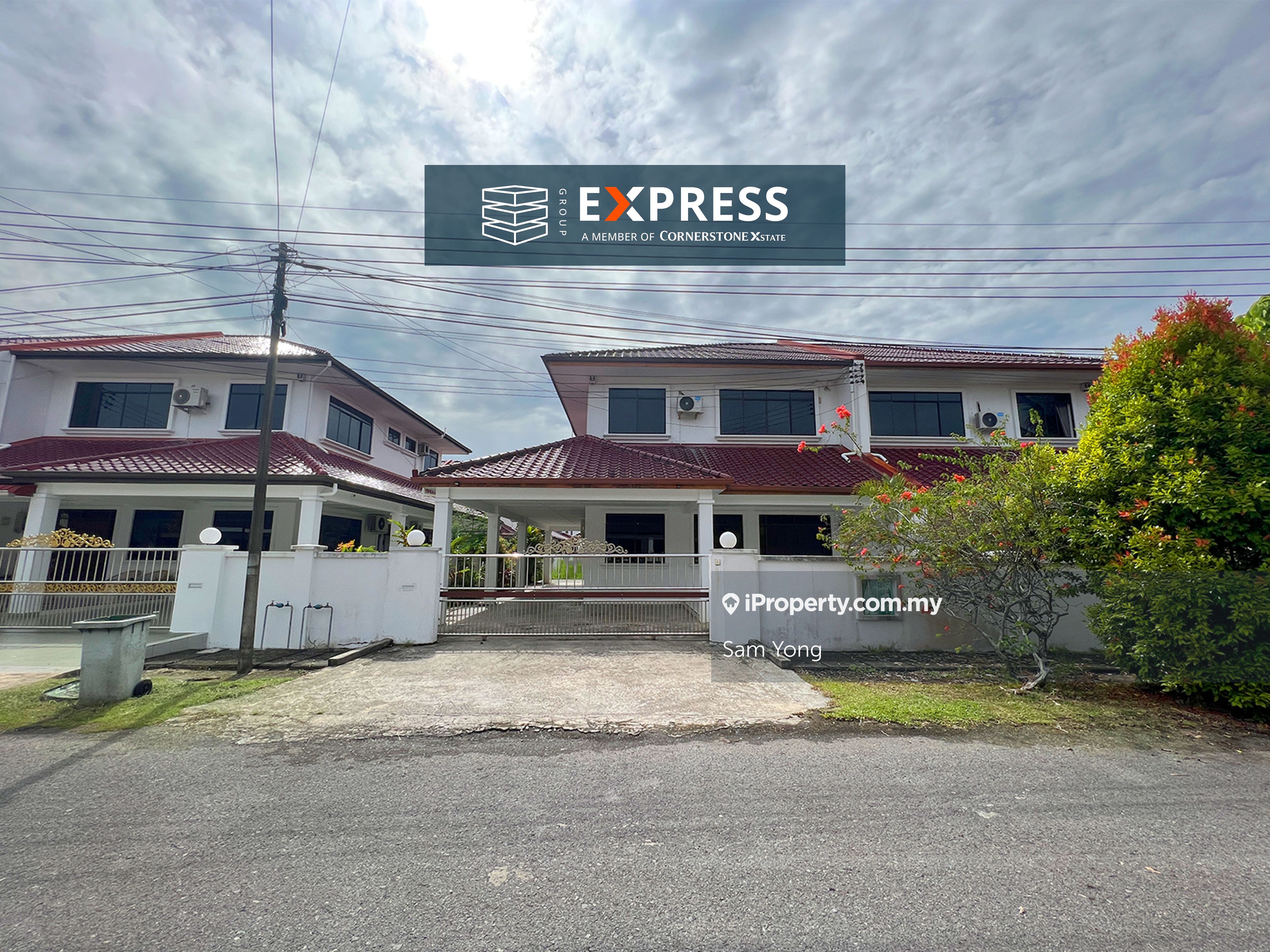 Double Storey Semi Detached House, Taman Bayshore, Miri Semidetached
