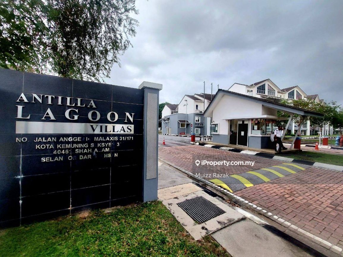 Antilla Lagoon Villas, Shah Alam Townhouse 4 bedrooms for sale