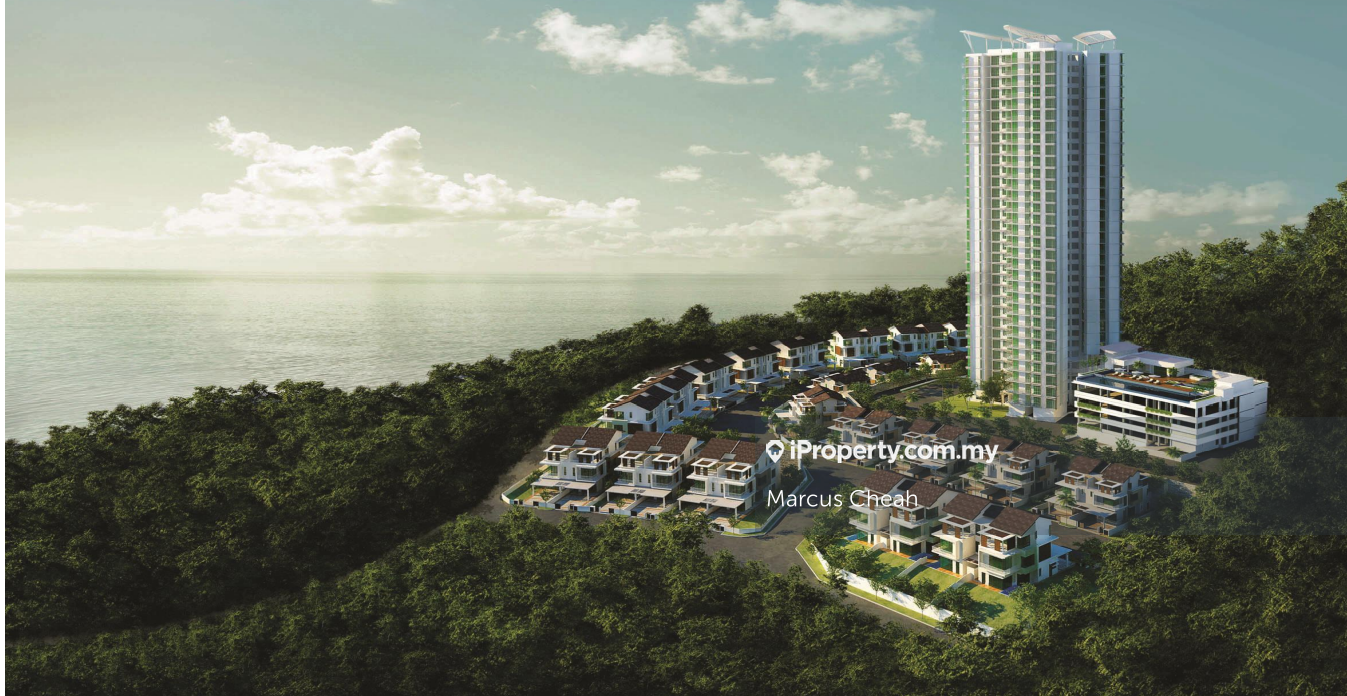 Bayu Ferringhi Condominiums Corner lot Condominium 3 bedrooms for sale