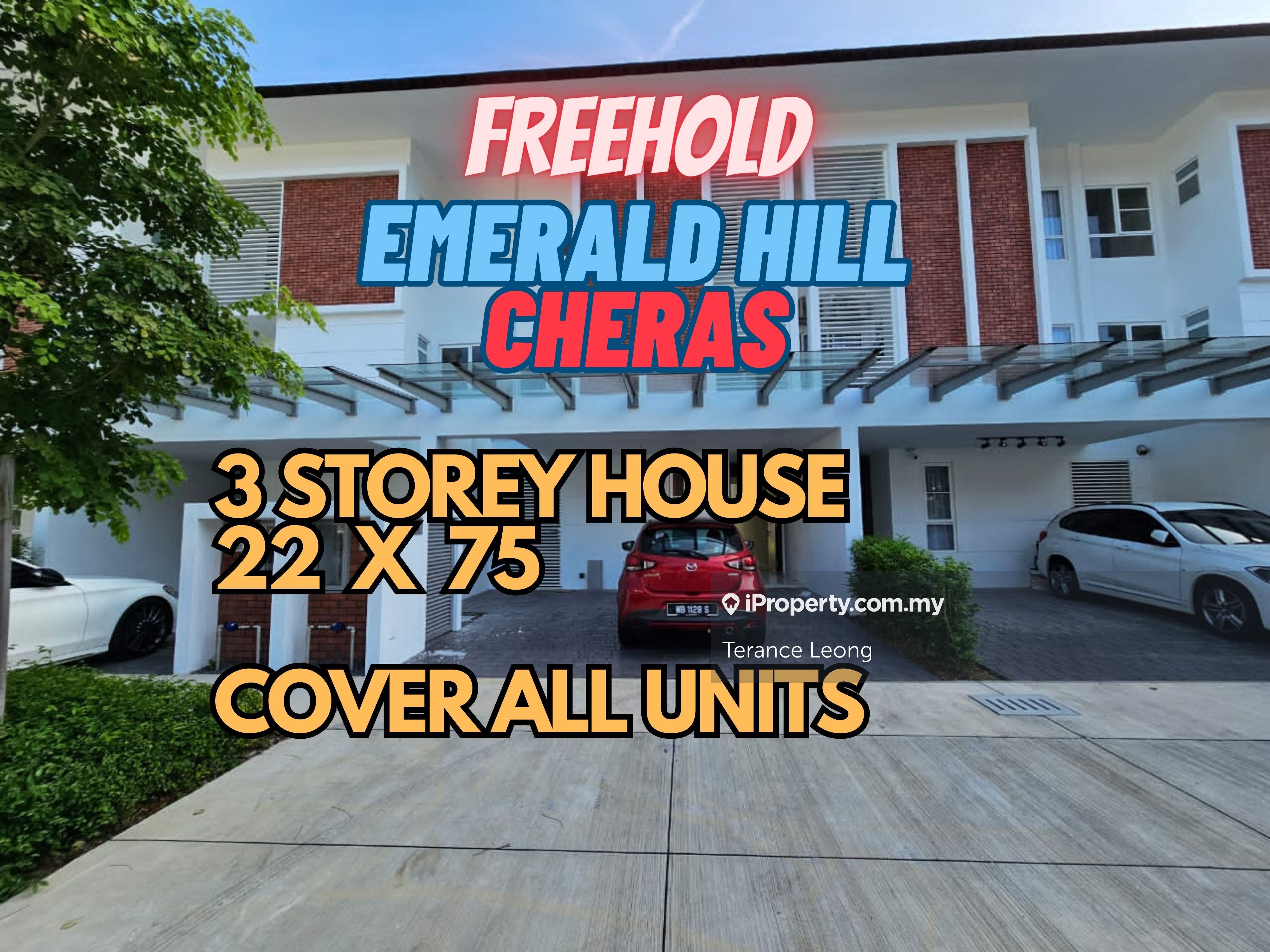 Emerald Hill ,Cheras, KL, Cheras 3-sty Terrace/Link House 5 bedrooms ...