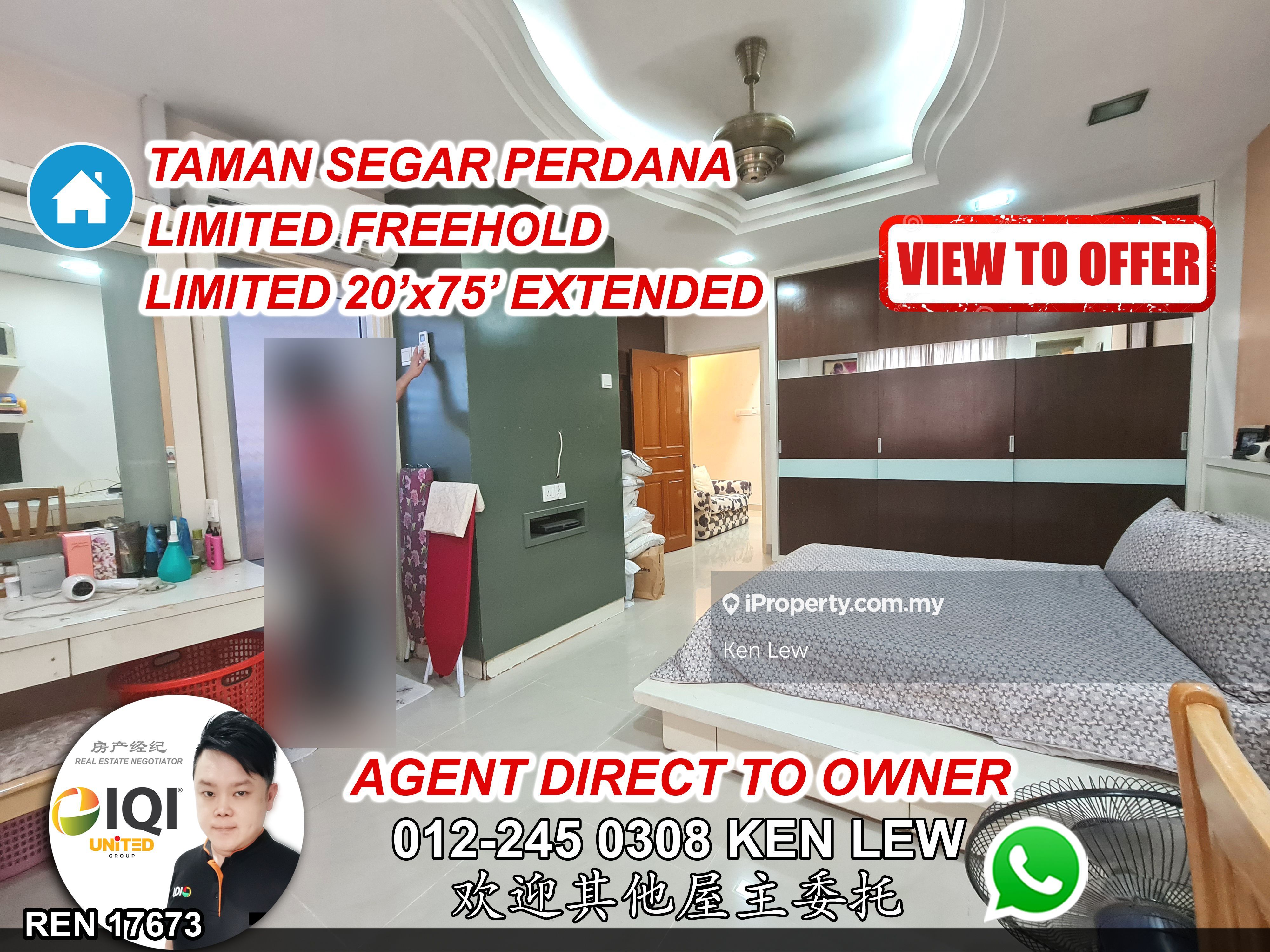 The Royale, Taman Segar Perdana, Cheras Intermediate 2sty Terrace/Link