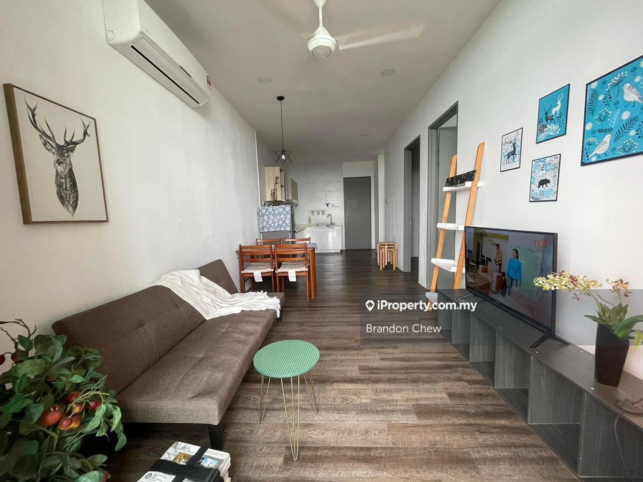 HK Square Apartment Apartment 2 bedrooms for rent in Kuching, Sarawak